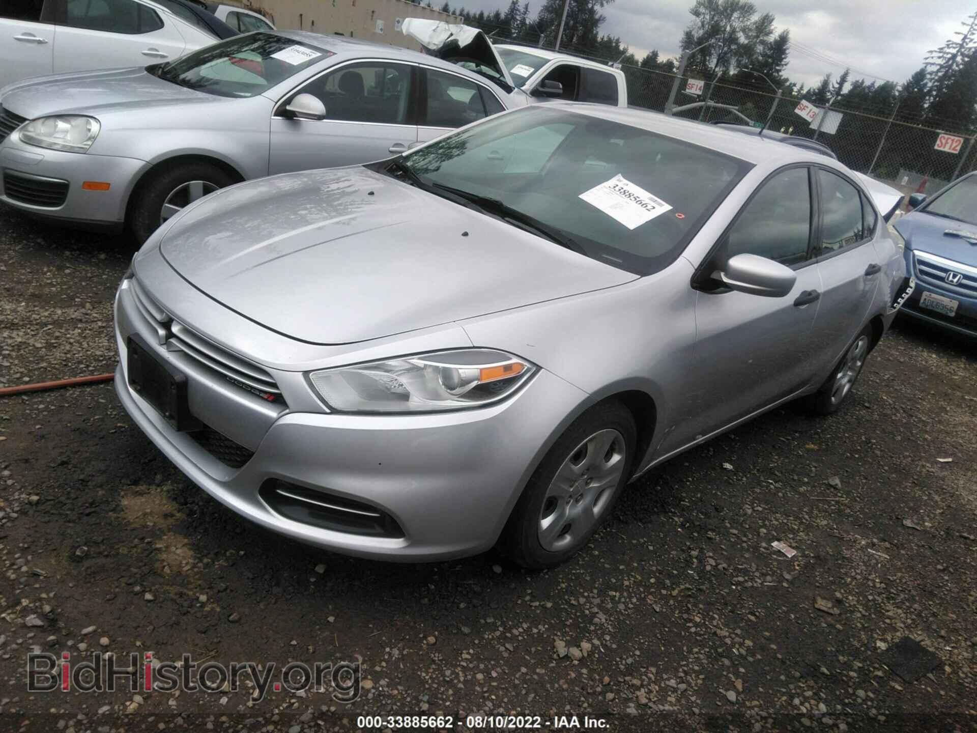 2013 DODGE DART - VIN: 1C3CDFAA8DD224275 - Фото 2