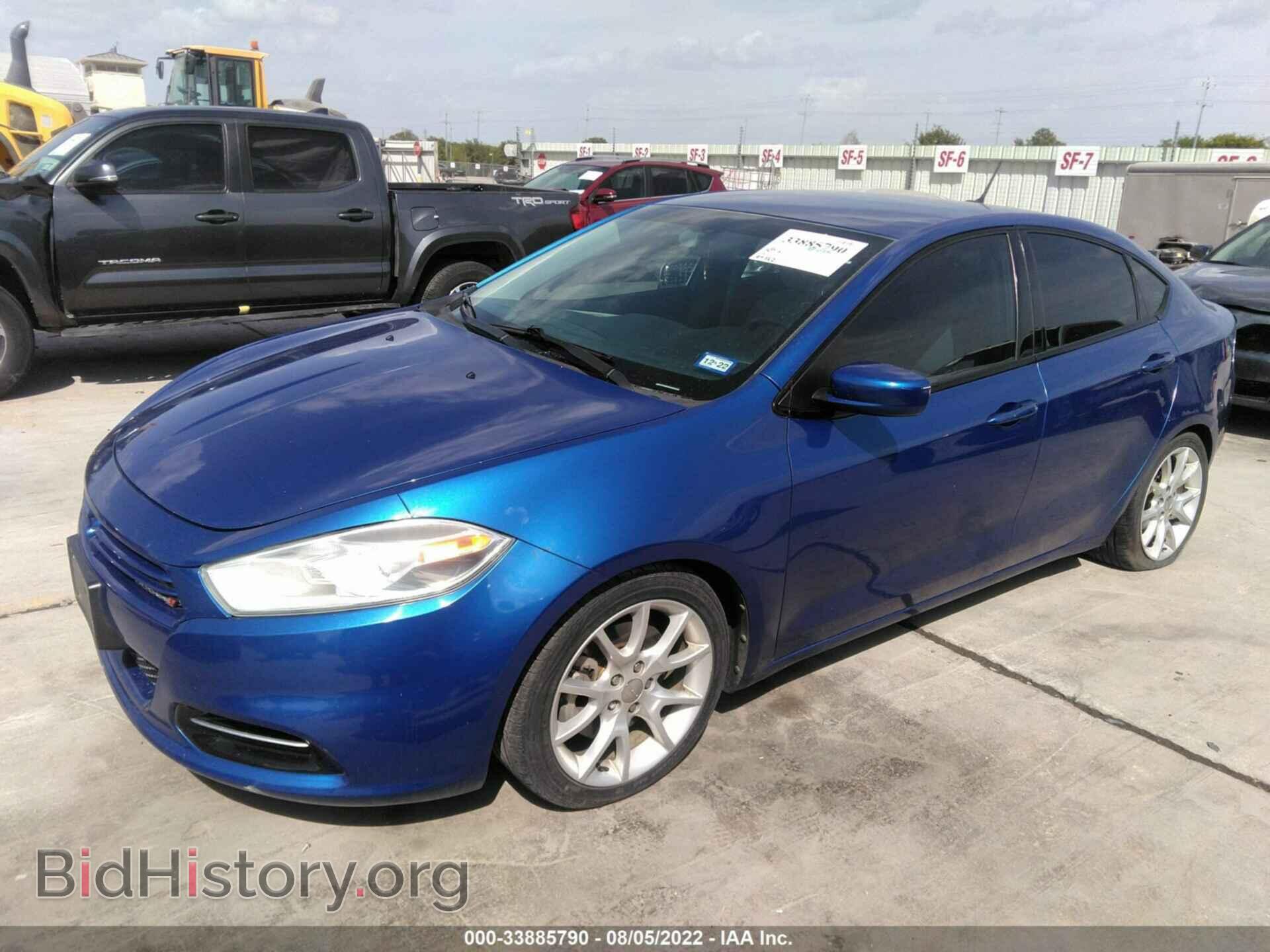2013 DODGE DART - VIN: 1C3CDFBA1DD709355 - Фото 2