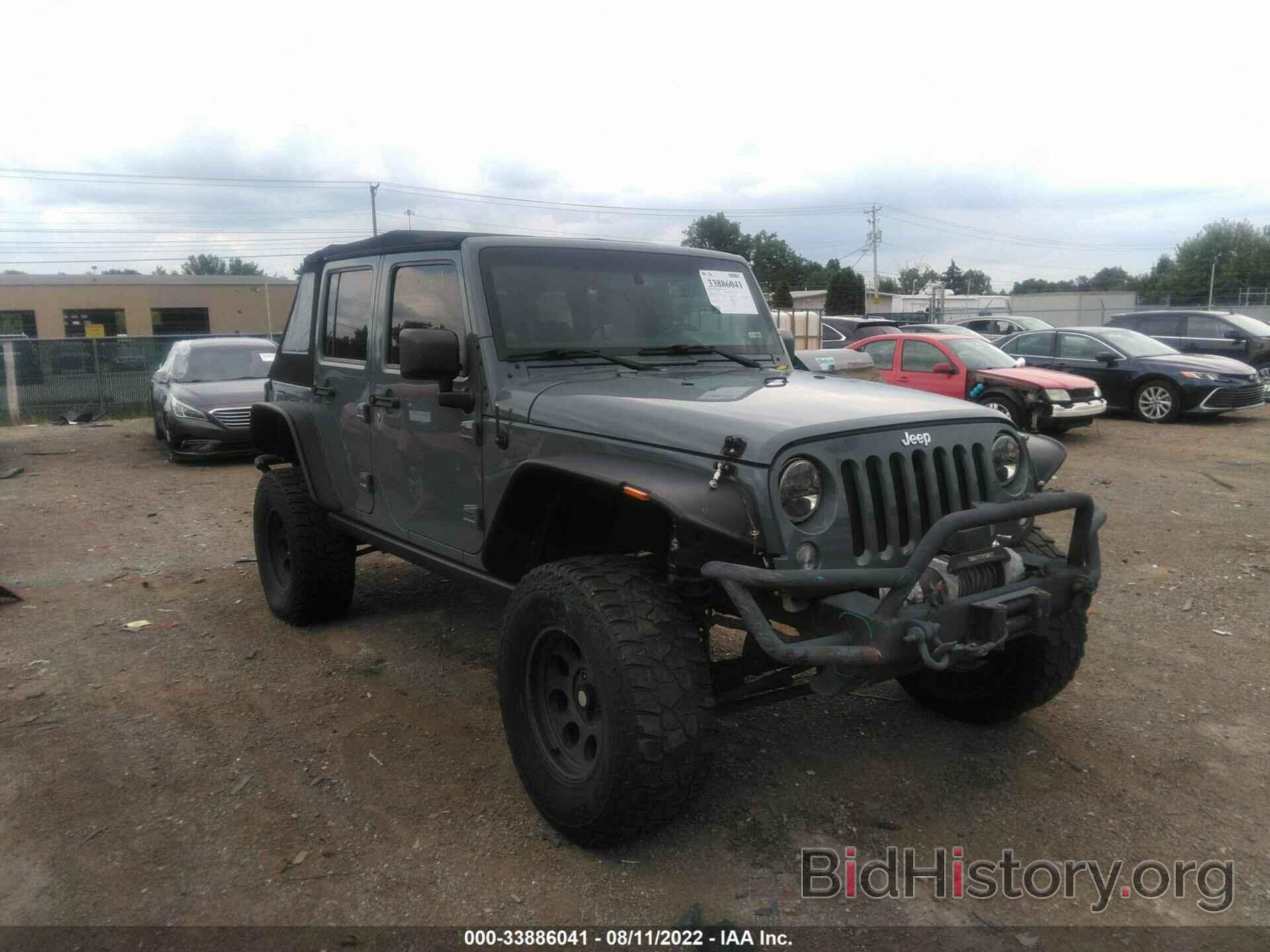 Photo 1C4BJWFG6EL156949 - JEEP WRANGLER UNLIMITED 2014