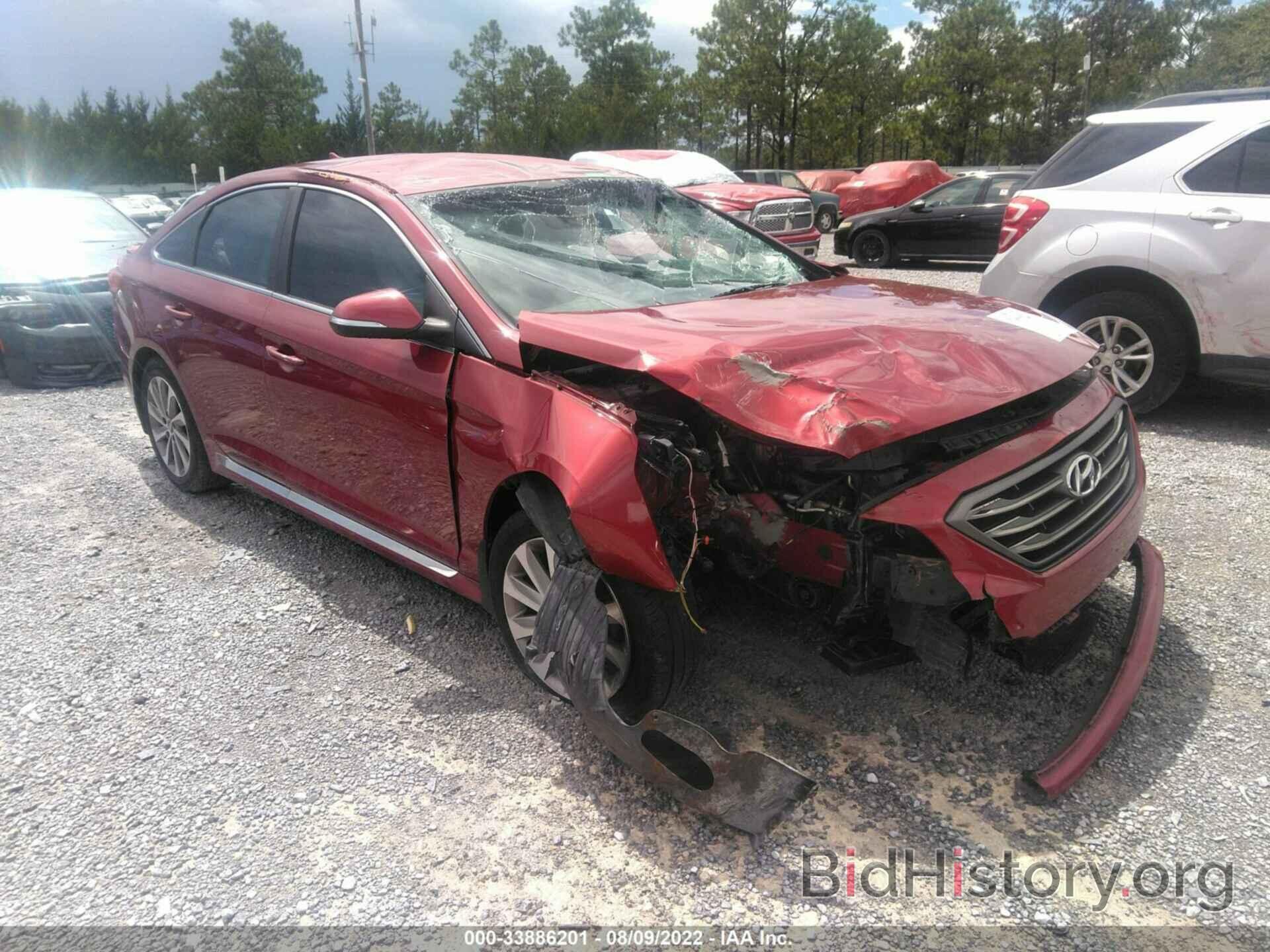 Photo 5NPE34AF3FH196891 - HYUNDAI SONATA 2015