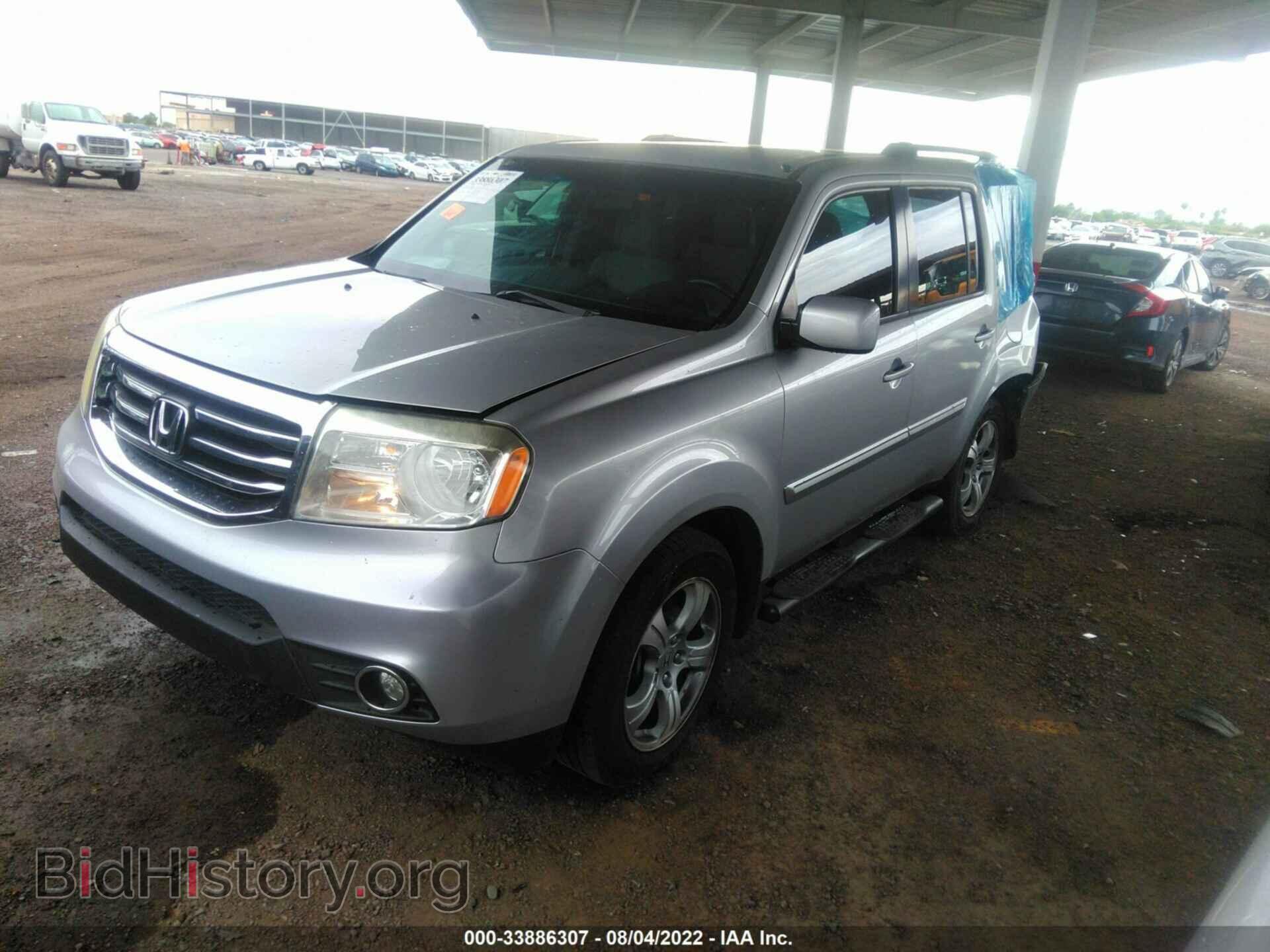 2012 HONDA PILOT - VIN: 5FNYF3H45CB011950 - Фото 2