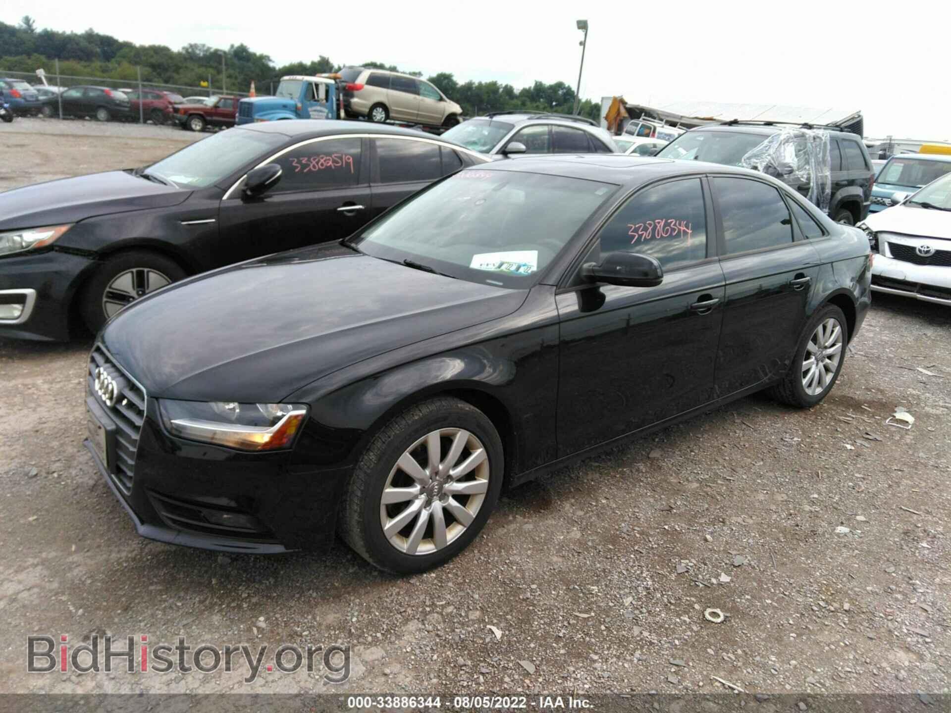 2013 AUDI A4 - VIN: WAUAFAFL3DA167122 - Фото 2