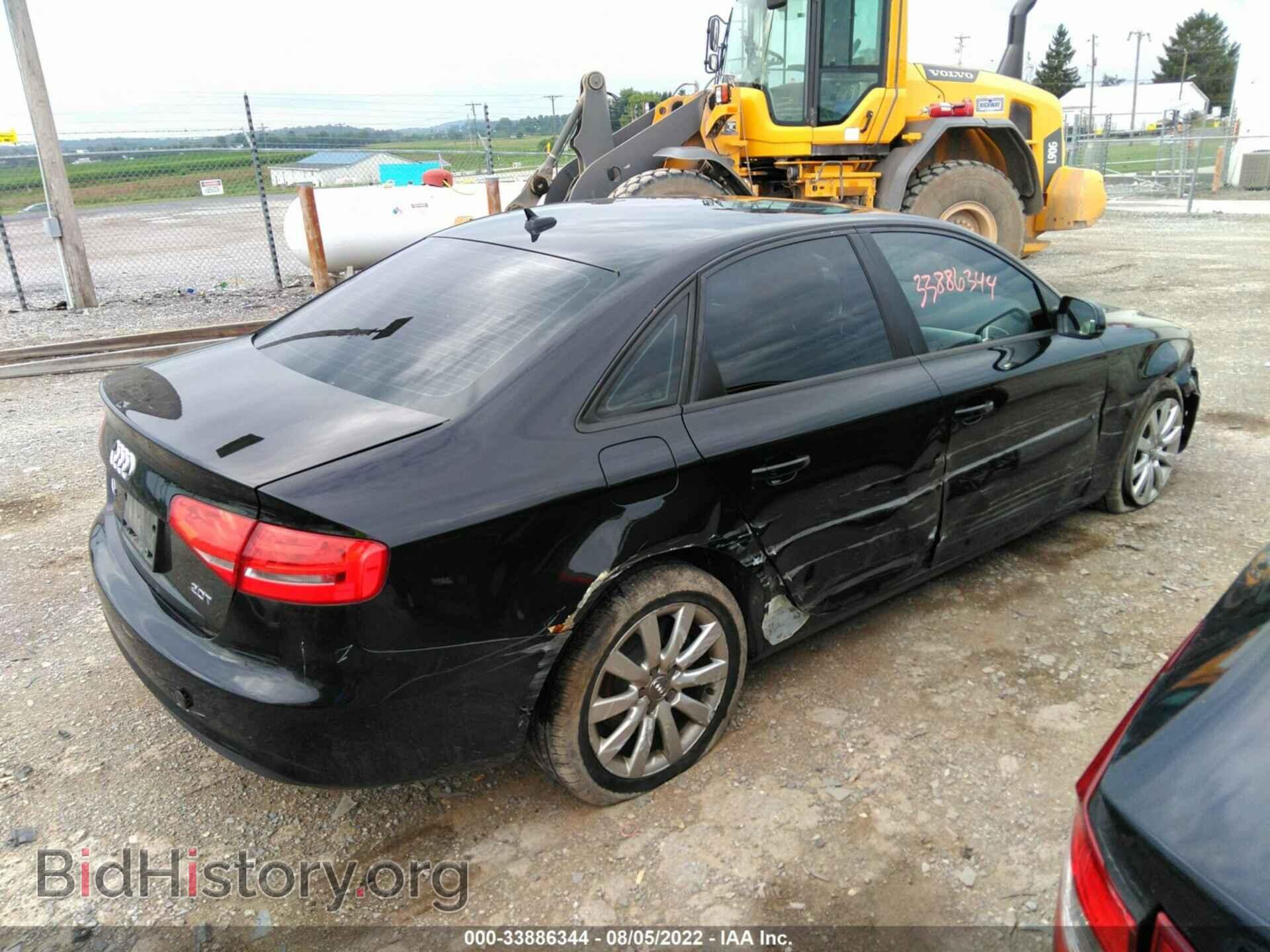 2013 AUDI A4 - VIN: WAUAFAFL3DA167122 - Фото 4