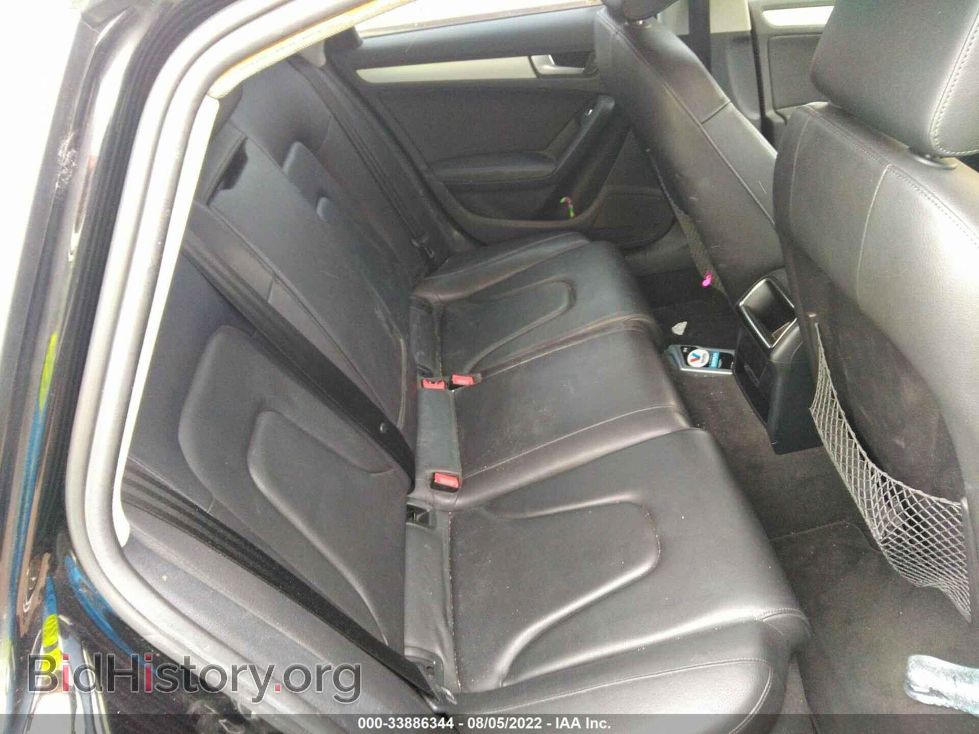 2013 AUDI A4 - VIN: WAUAFAFL3DA167122 - Фото 8
