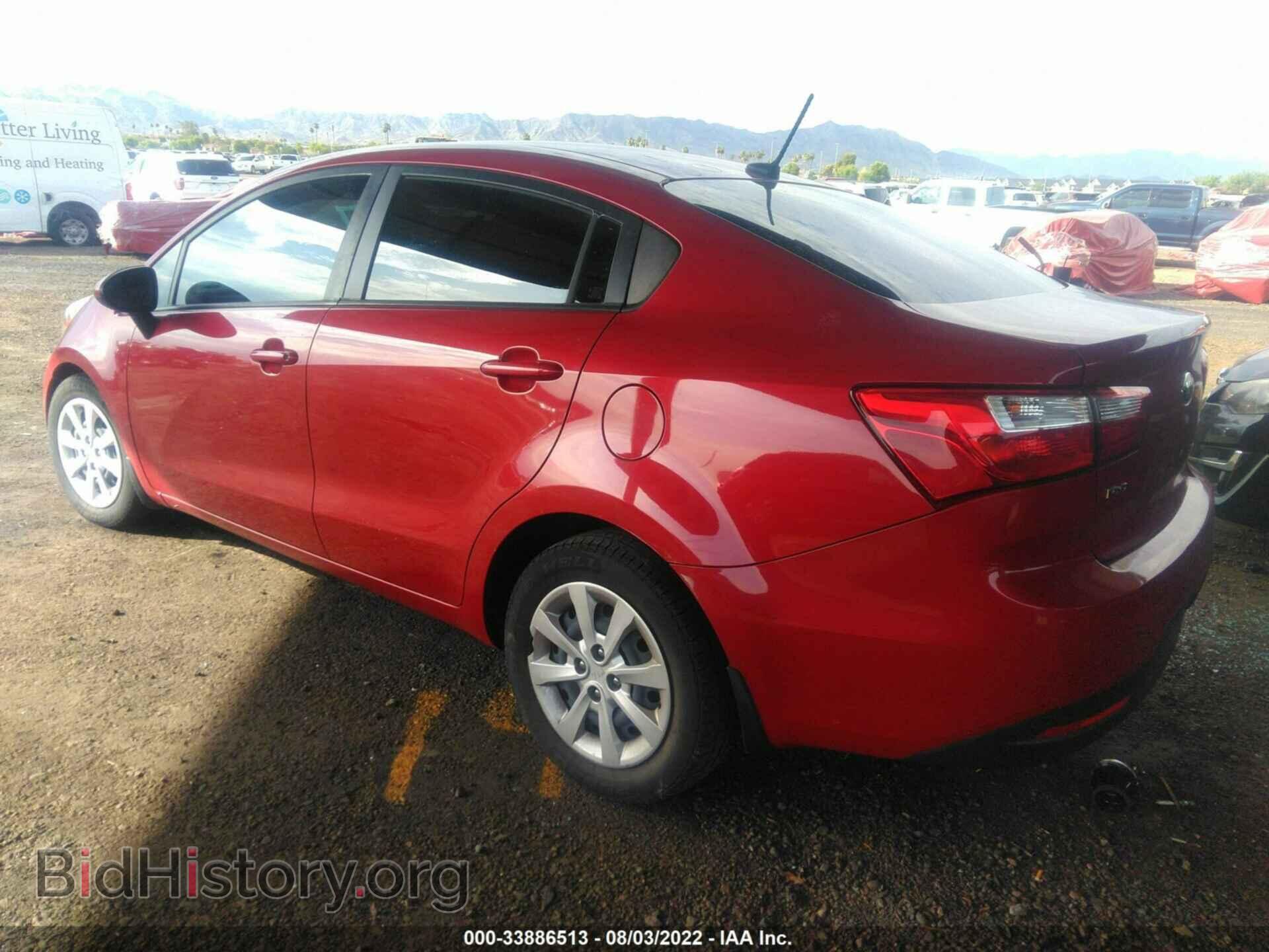 2015 KIA RIO - VIN: KNADM4A37F6448521 - Фото 3