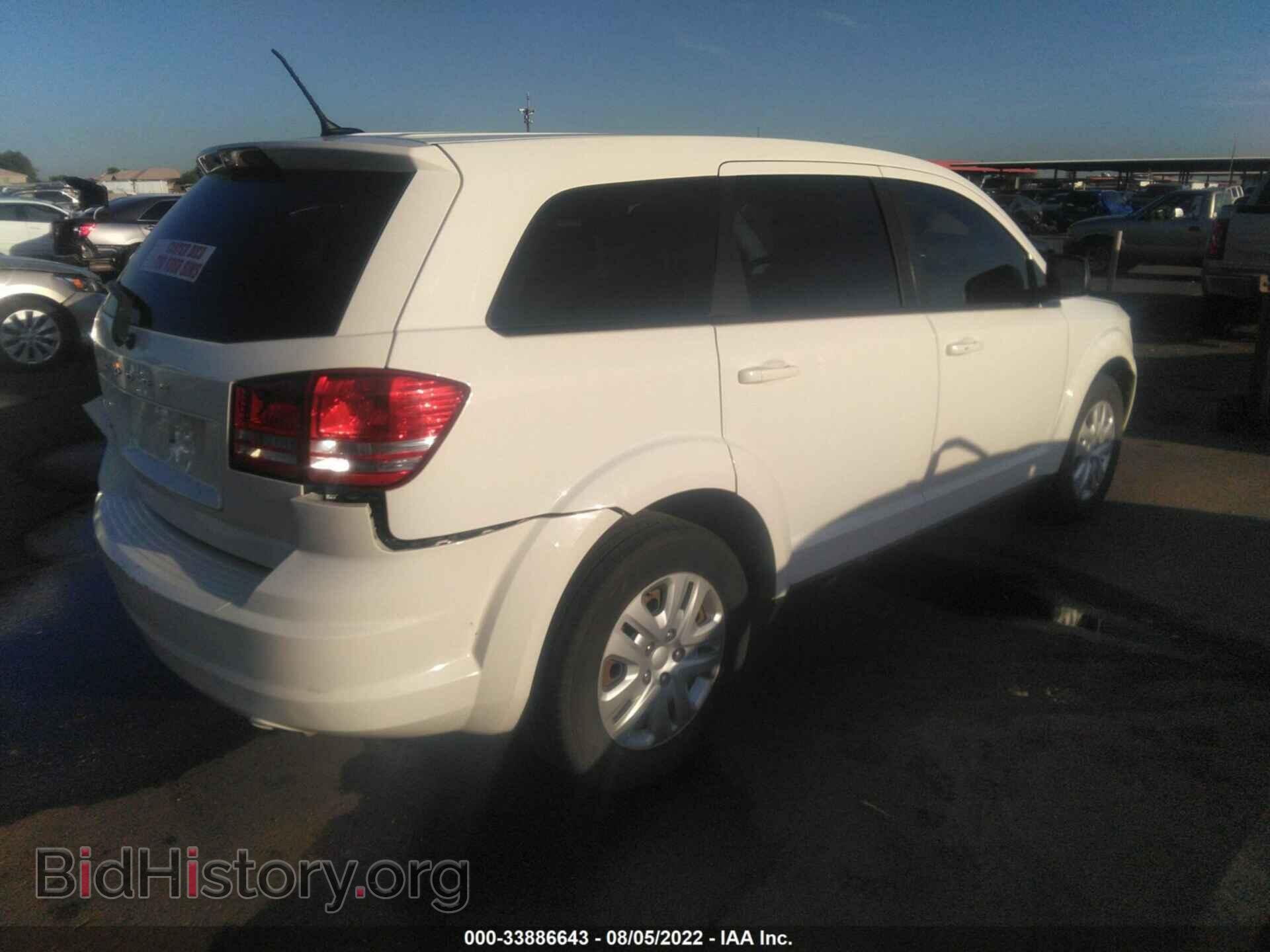 2014 DODGE JOURNEY - VIN: 3C4PDCAB2ET276503 - Фото 4