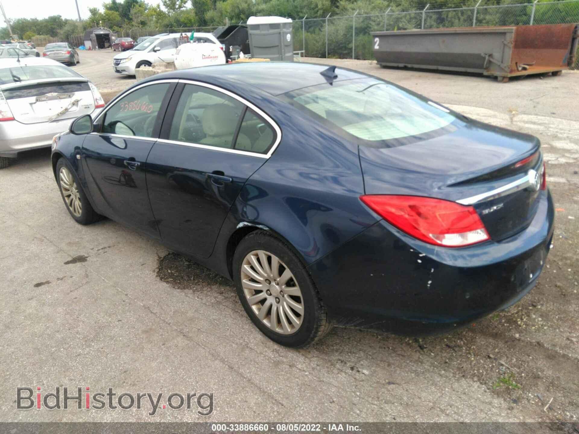 2011 BUICK REGAL - VIN: W04GS5EC1B1098374 - Фото 3