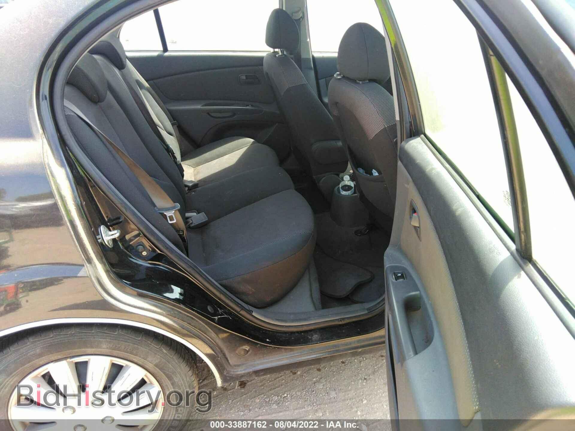 2008 KIA RIO - VIN: KNADE123286400616 - Фото 8
