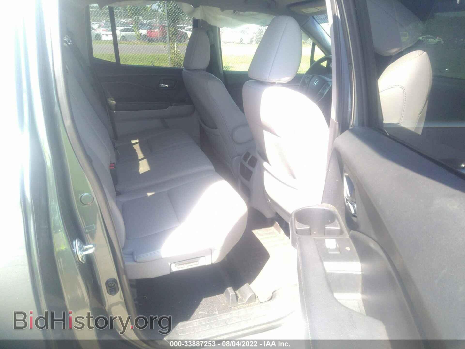 2017 HONDA RIDGELINE - VIN: 5FPYK3F76HB025136 - Фото 8