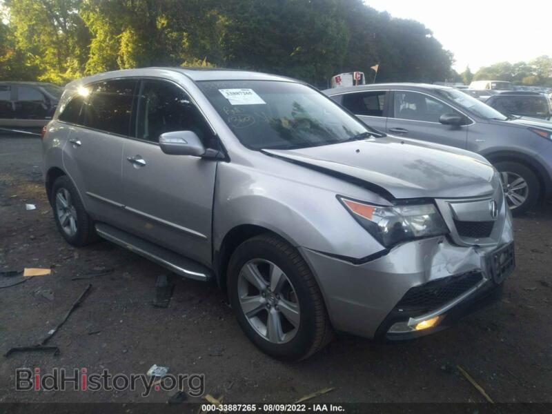 2012 Acura MDX Tech PKG (VIN 2HNYD2H34CH547252) — фото 1 из 11, IAAI, повреждение: передняя часть