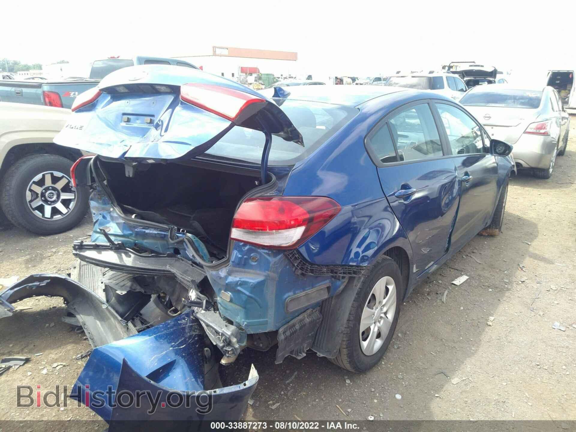 2017 KIA FORTE - VIN: 3KPFK4A70HE037236 - Фото 4