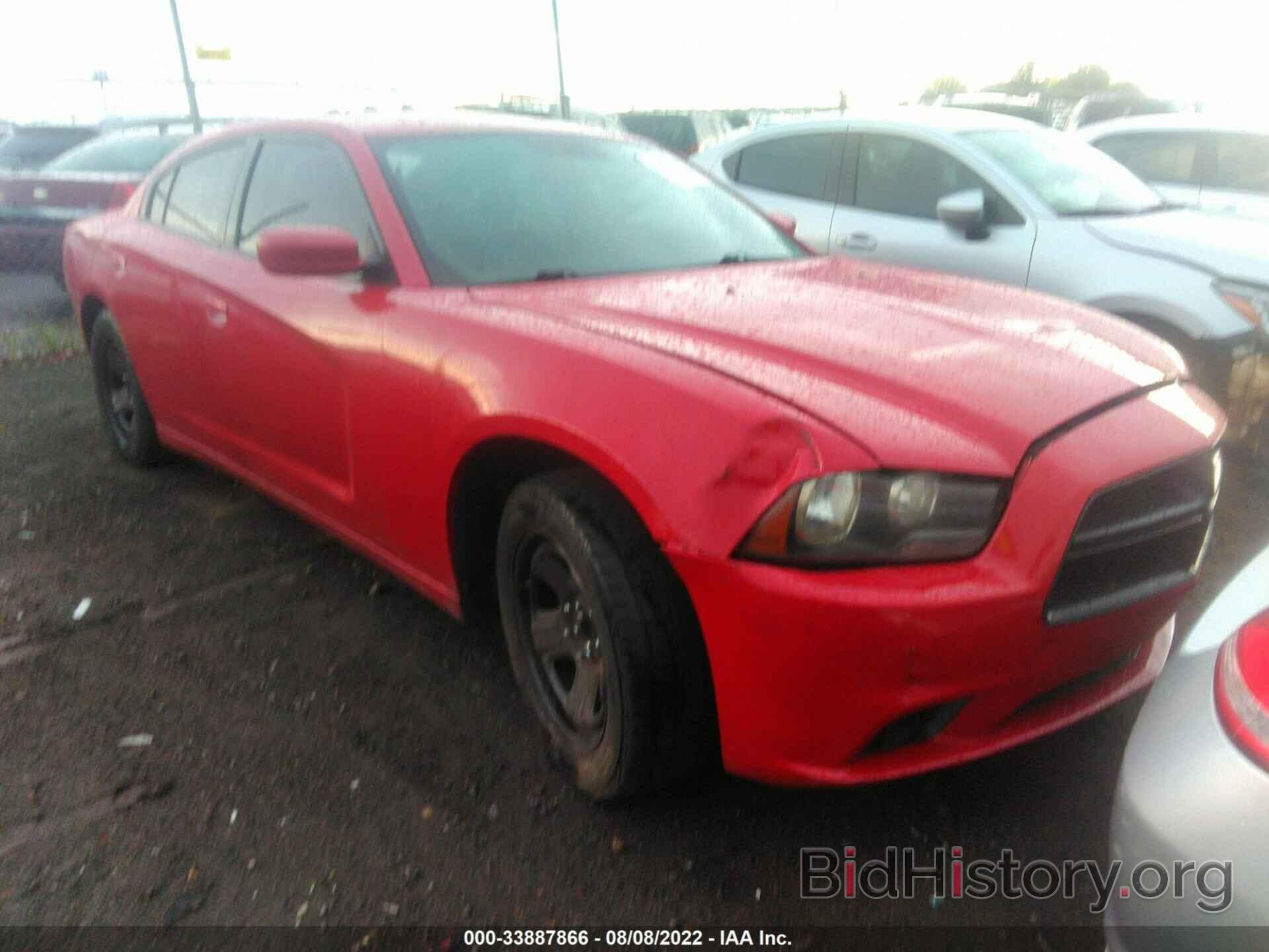 Photo 2C3CDXAT6DH539375 - DODGE CHARGER 2013
