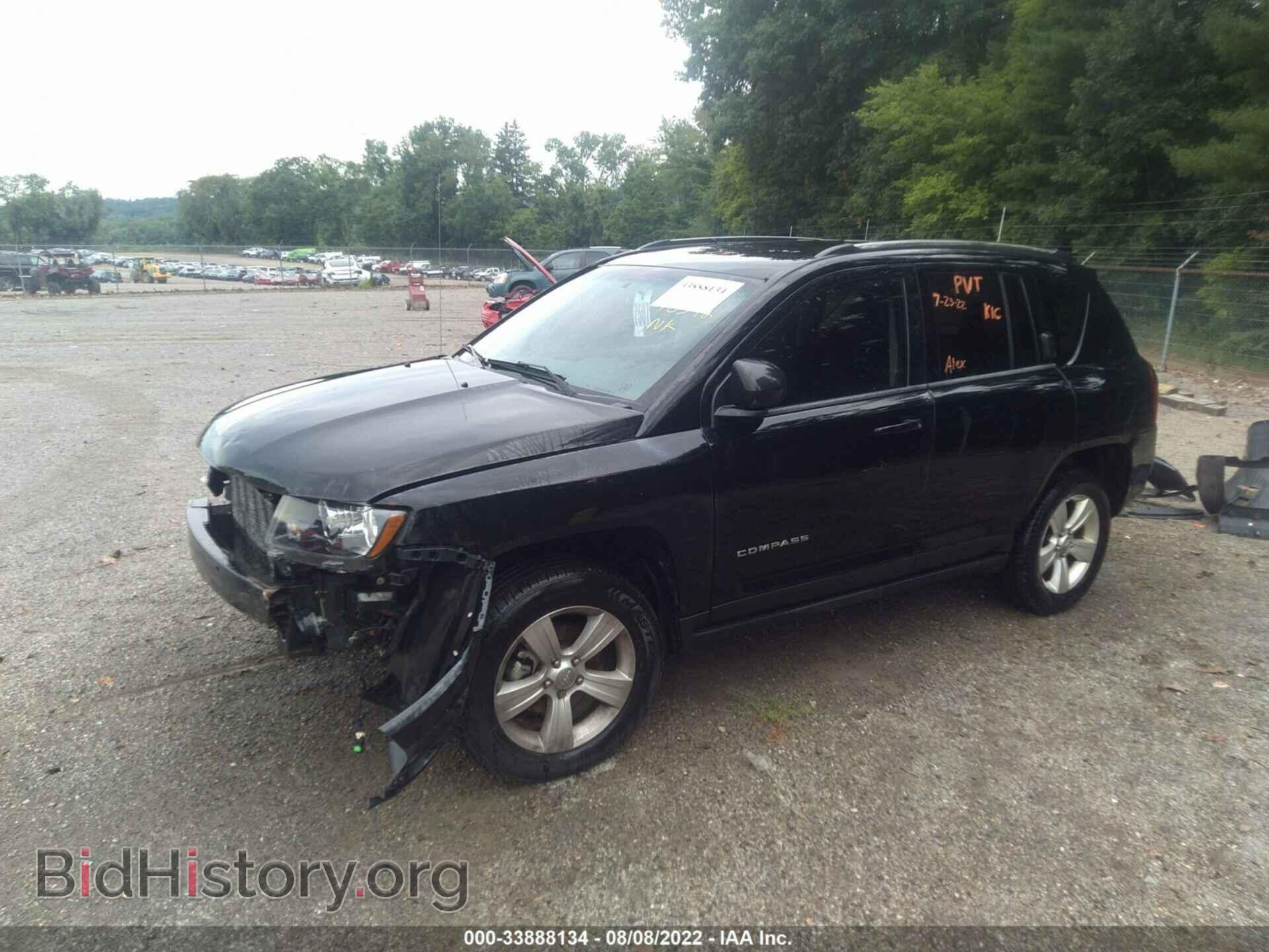 2014 JEEP COMPASS - VIN: 1C4NJDBB0ED598342 - Фото 2