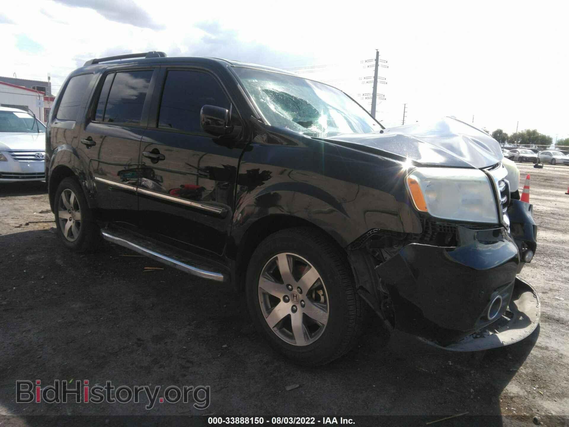 Фотография 5FNYF3H92DB037161 - HONDA PILOT 2013