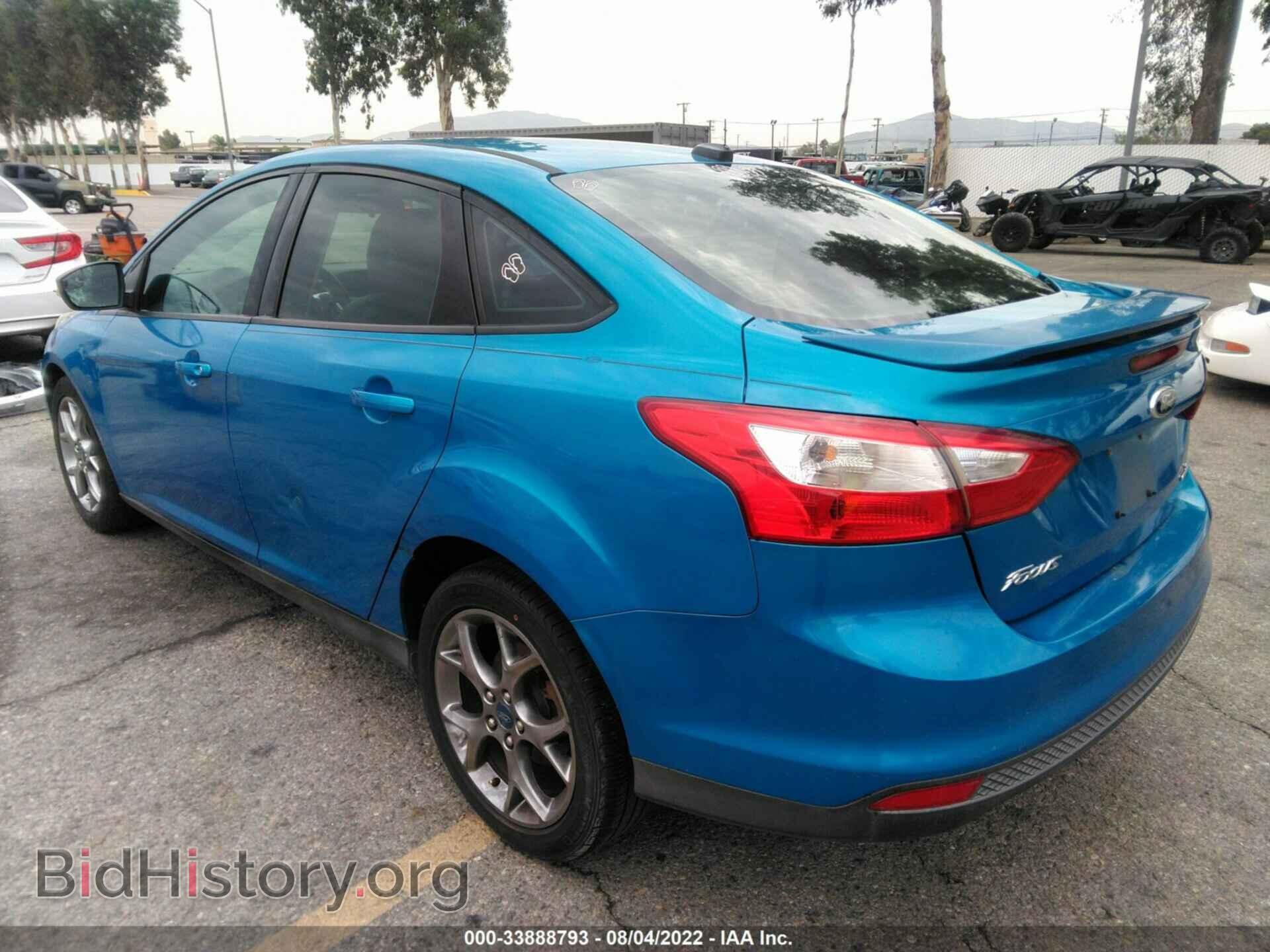 2013 FORD FOCUS - VIN: 1FADP3F24DL108025 - Фото 3