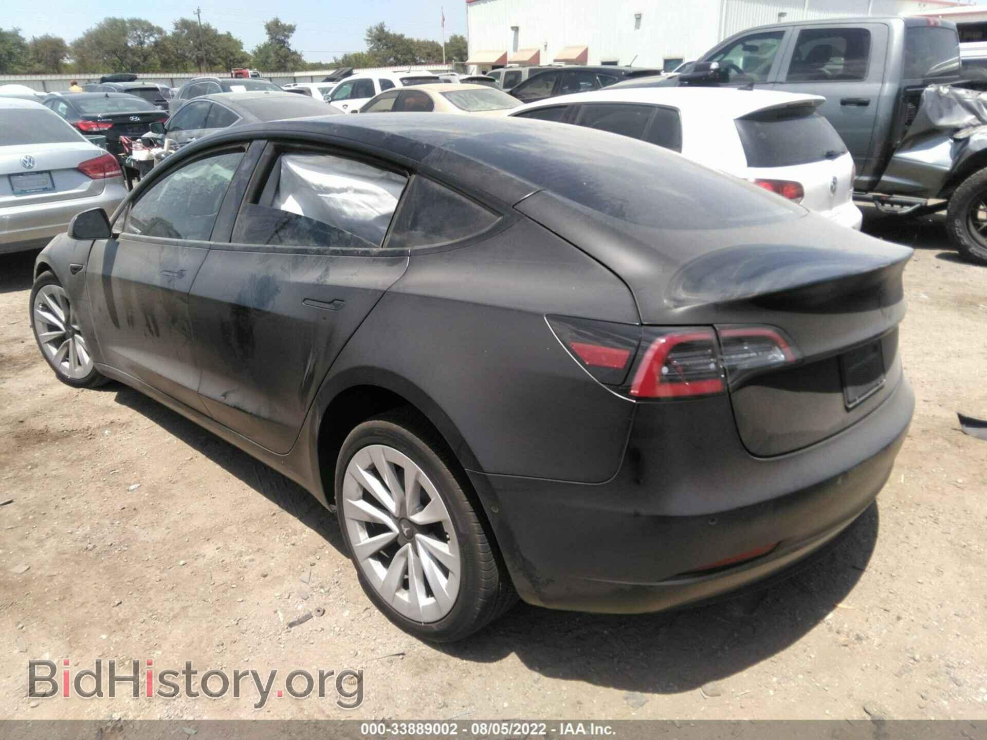 2022 TESLA MODEL 3 - VIN: 5YJ3E1EB6NF241309 - Photo 3