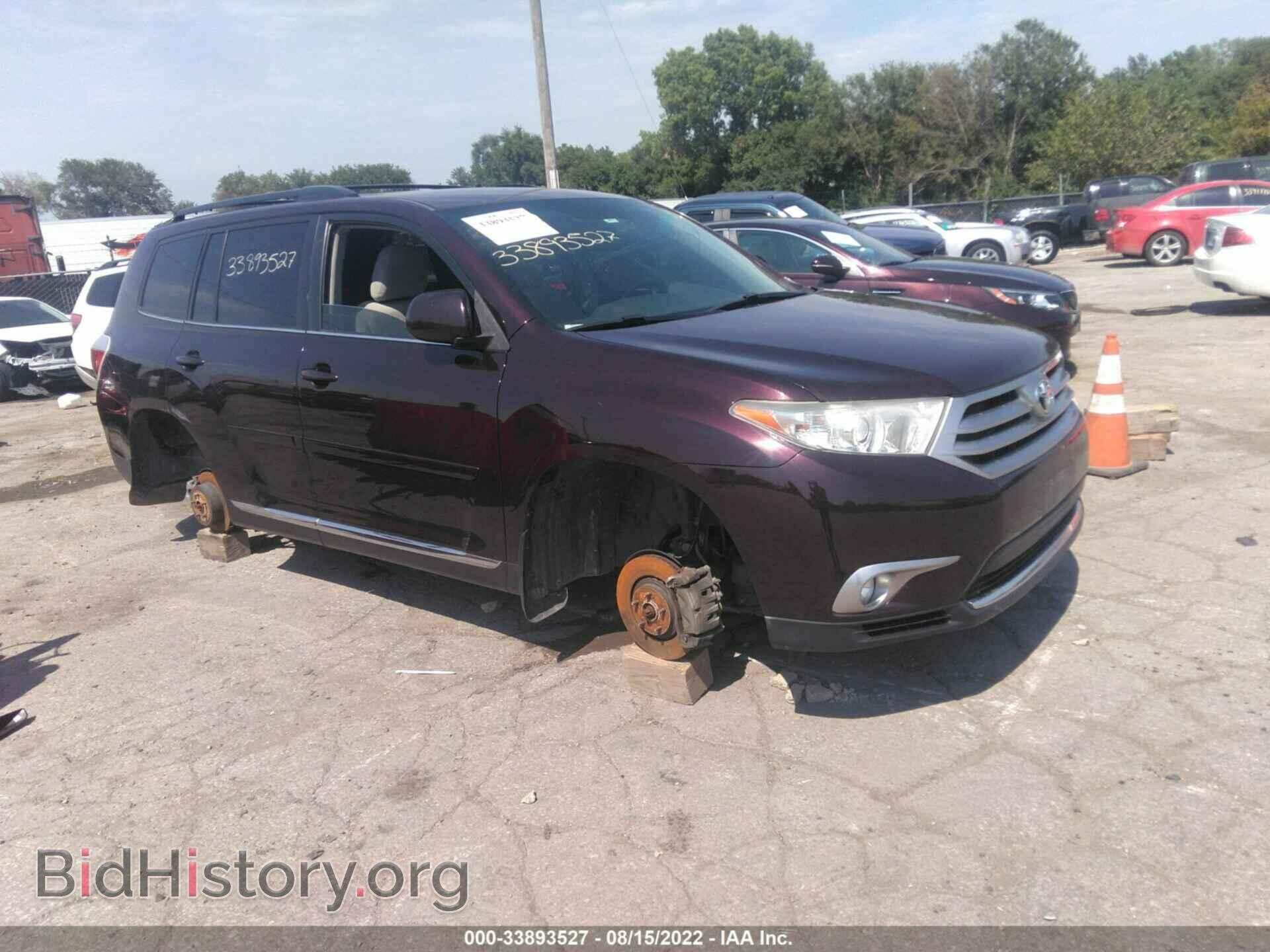 Фотография 5TDBK3EH0CS118098 - TOYOTA HIGHLANDER 2012