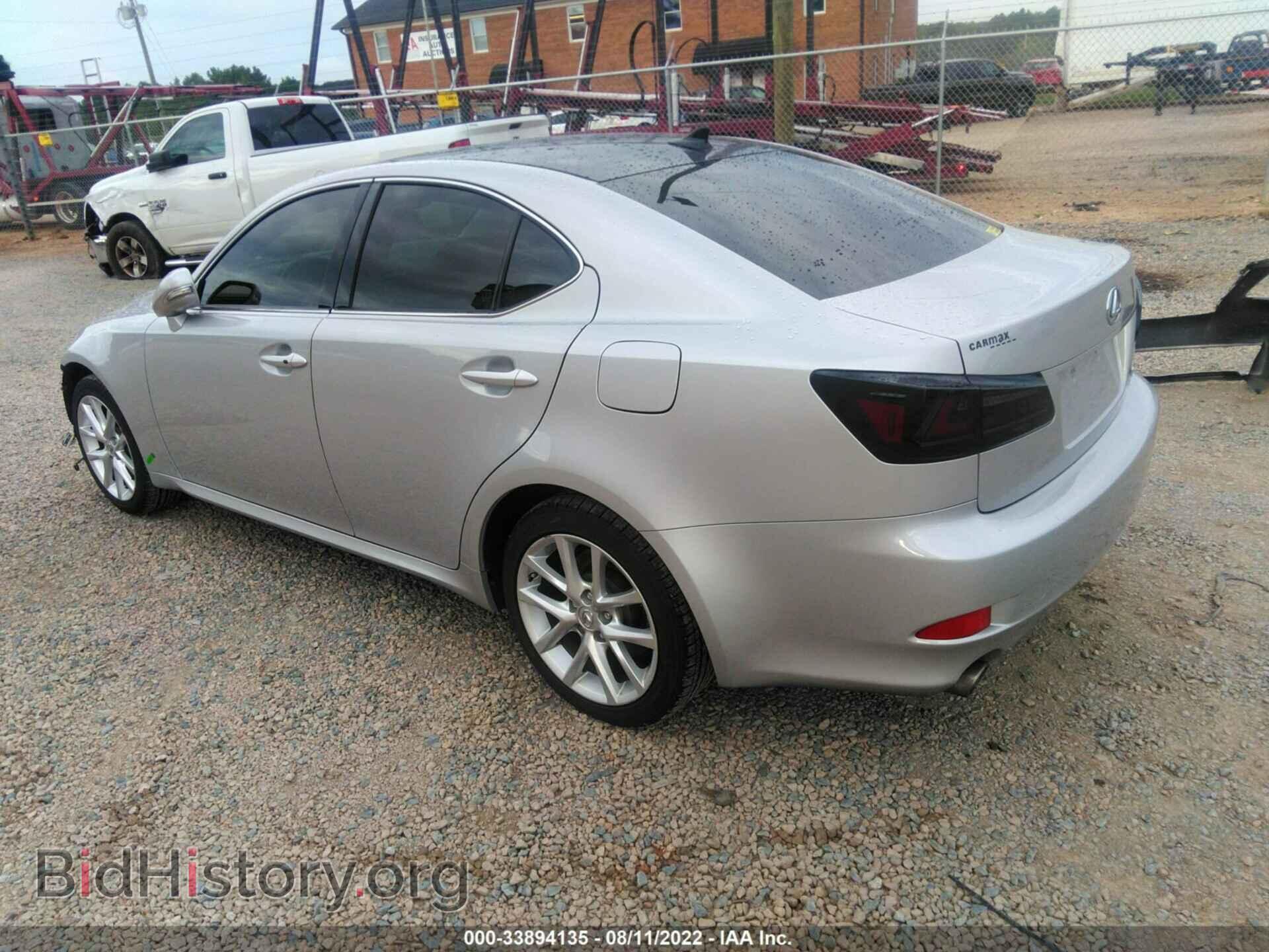 2012 LEXUS IS 350 - VIN: JTHCE5C26C5002771 - Фото 3