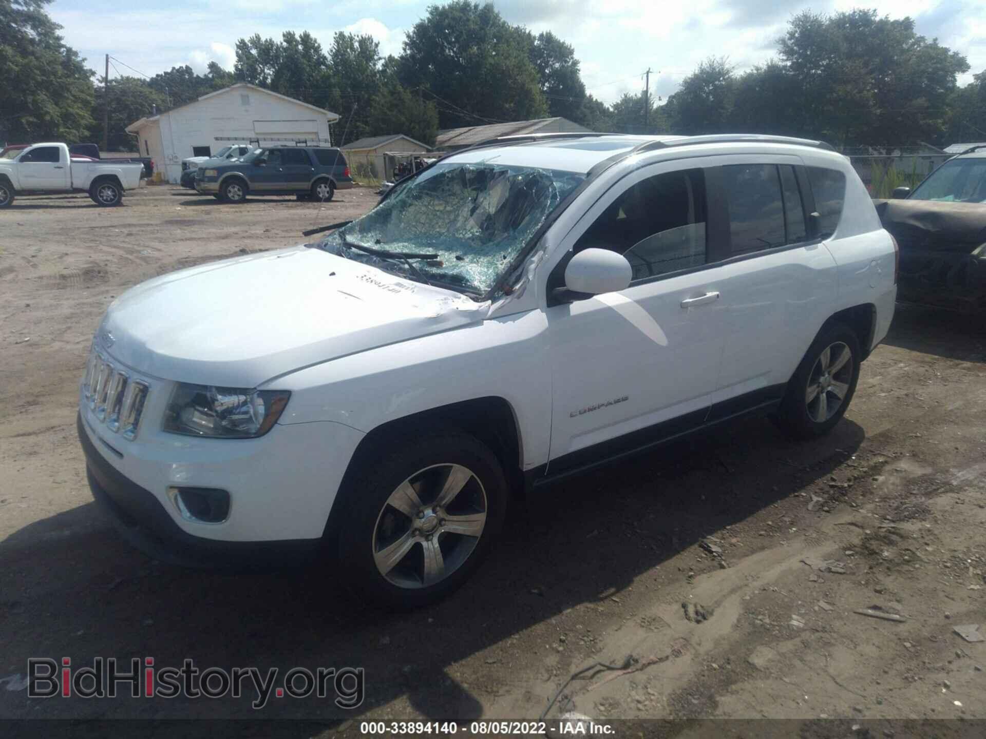 2017 JEEP COMPASS - VIN: 1C4NJCEA1HD141329 - Фото 2