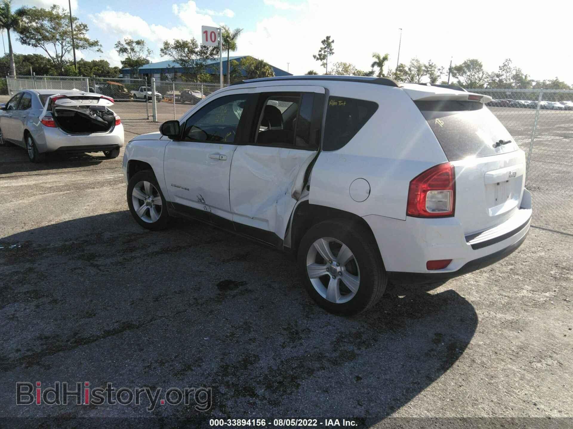 2013 JEEP COMPASS - VIN: 1C4NJCBB4DD168824 - Фото 3