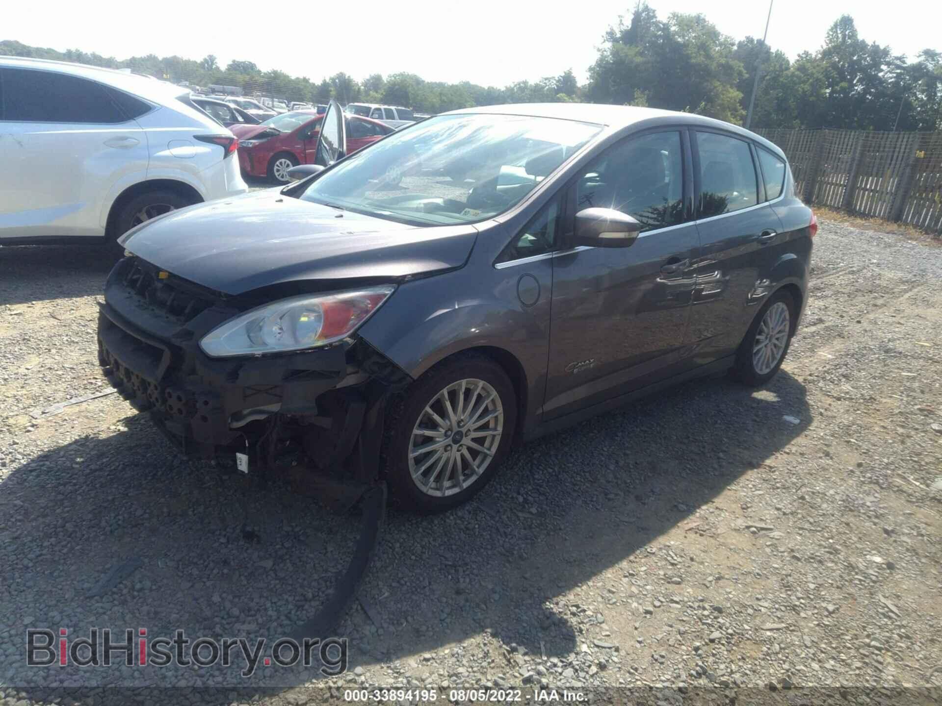 2014 FORD C-MAX ENERGI - VIN: 1FADP5CU7EL520930 - Фото 2