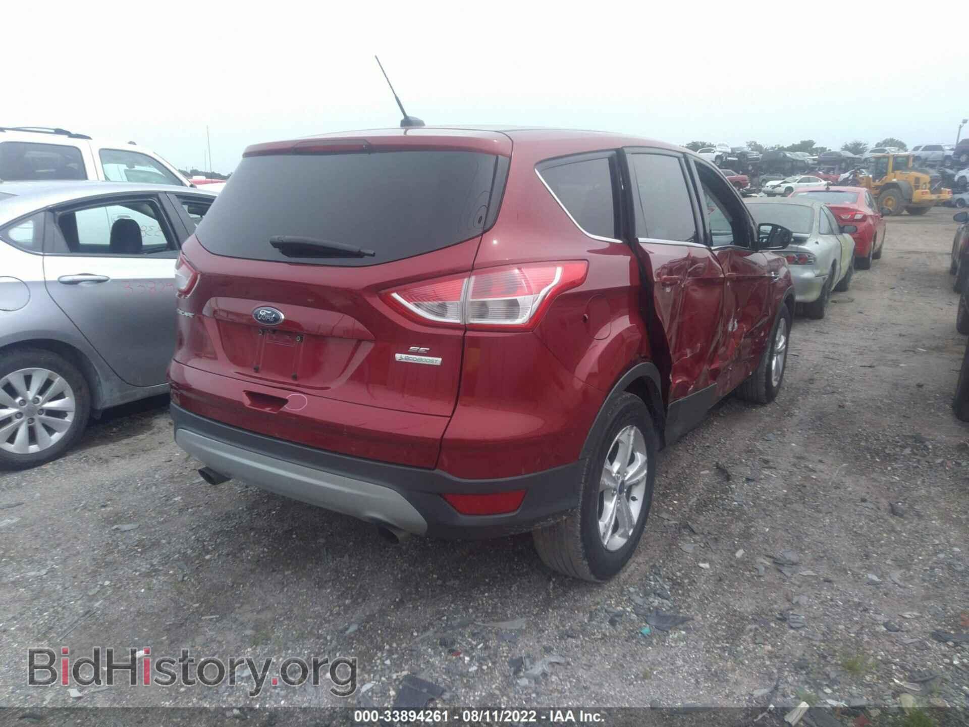 2014 FORD ESCAPE - VIN: 1FMCU0GX8EUE21187 - Фото 4