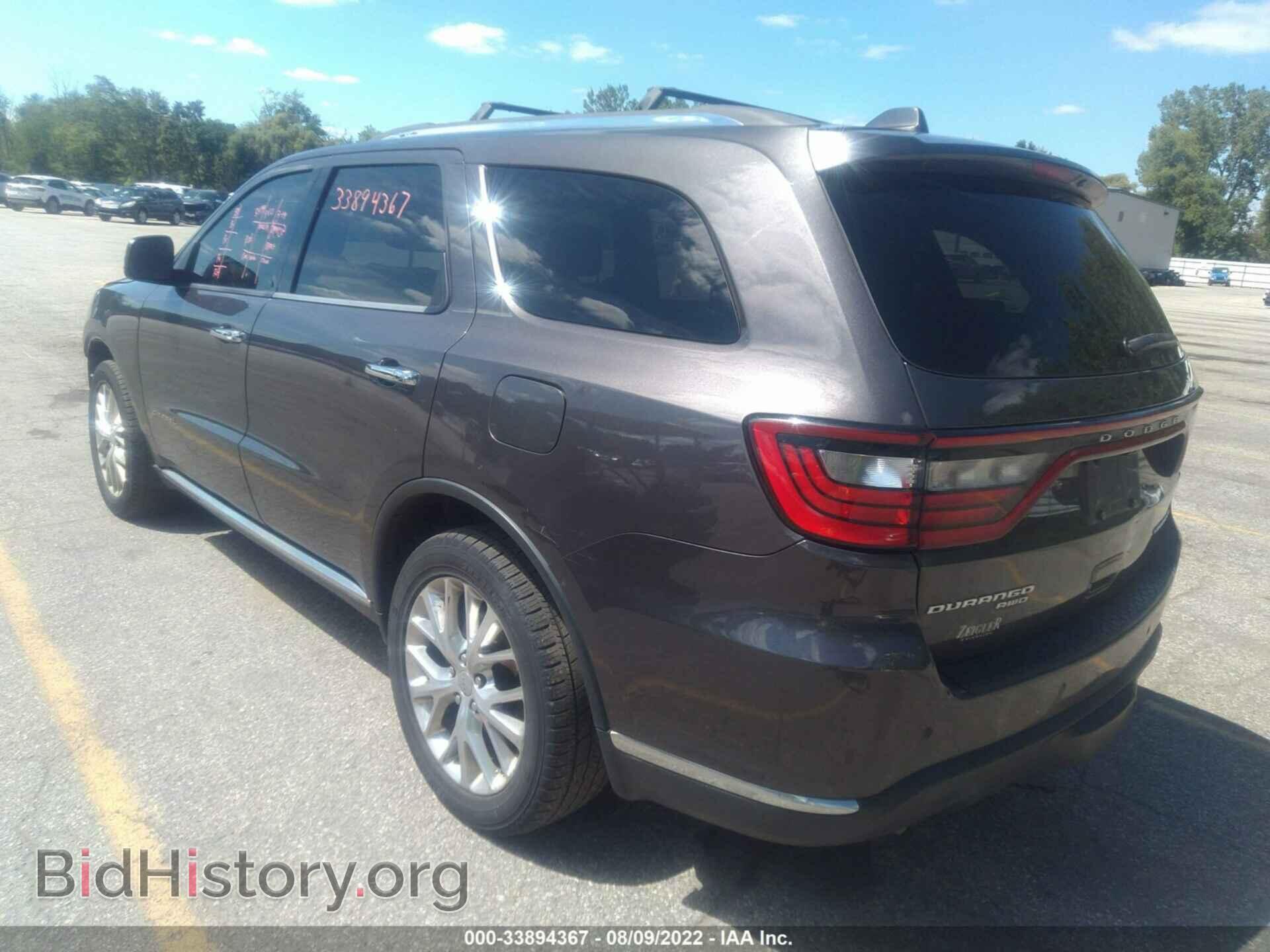 2014 DODGE DURANGO - VIN: 1C4RDJEGXEC426761 - Photo 3