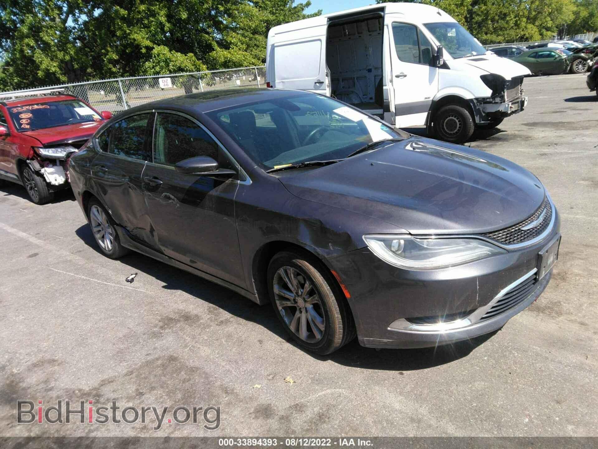Фотография 1C3CCCAB5FN631168 - CHRYSLER 200 2015