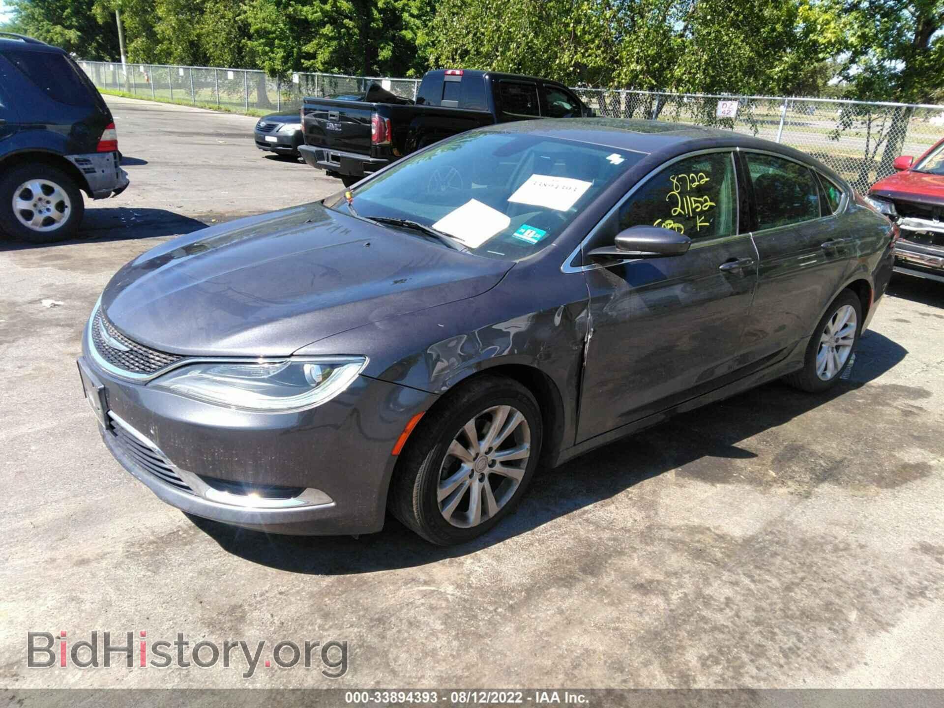 2015 CHRYSLER 200 - VIN: 1C3CCCAB5FN631168 - Фото 2