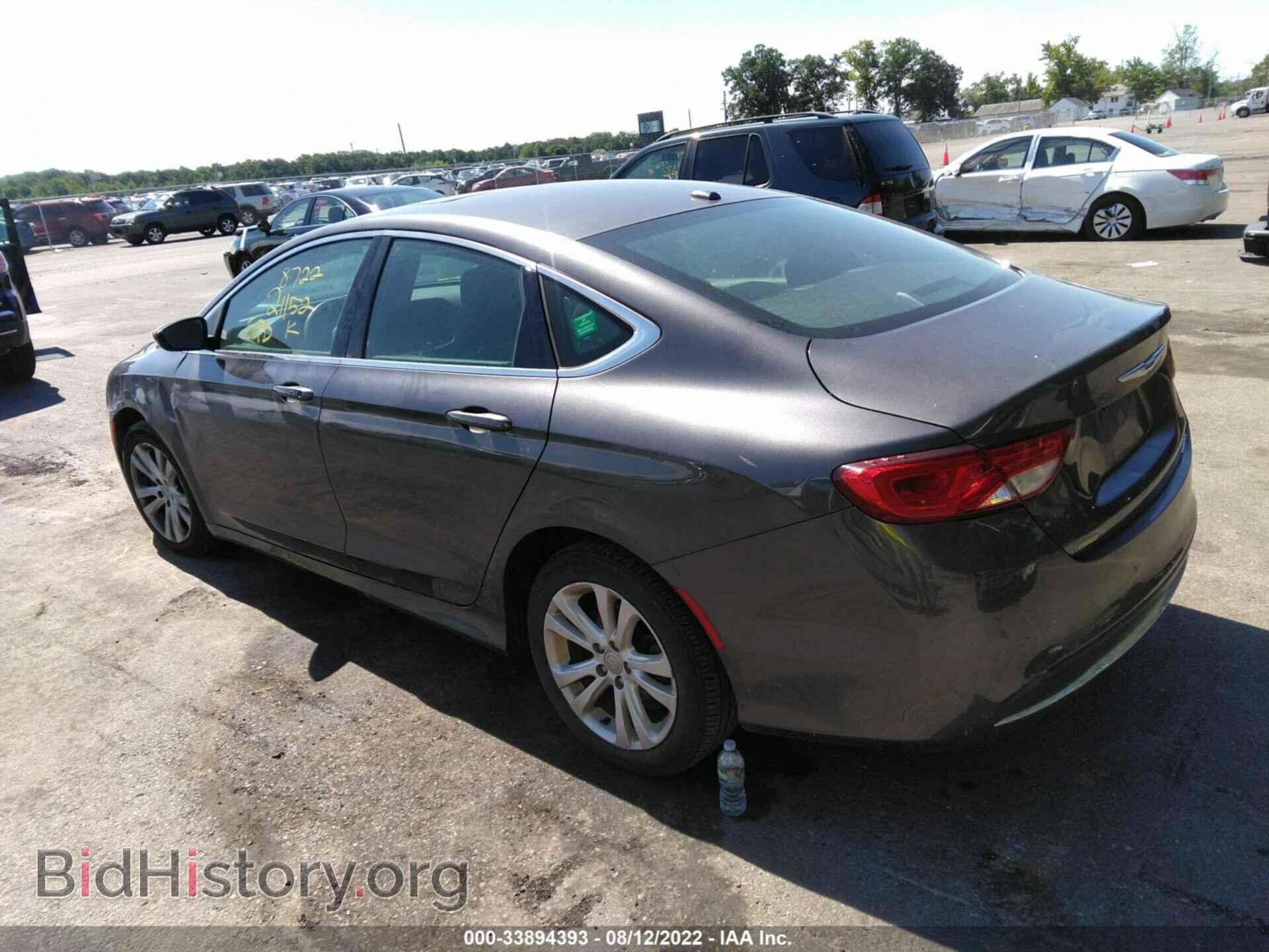2015 CHRYSLER 200 - VIN: 1C3CCCAB5FN631168 - Фото 3