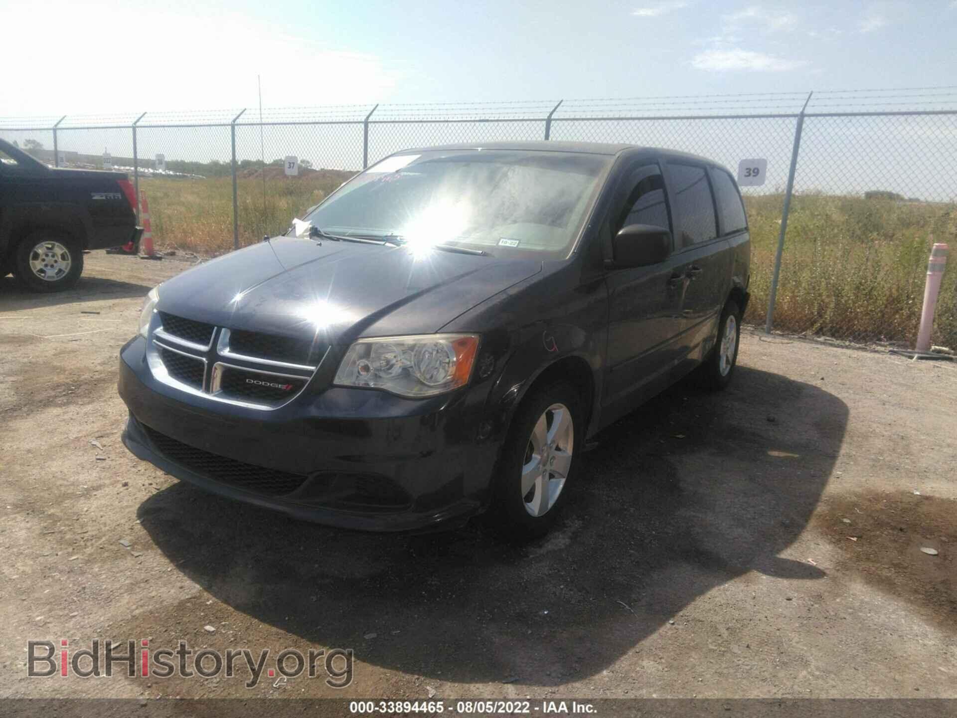 2013 DODGE GRAND CARAVAN - VIN: 2C4RDGBG2DR561357 - Фото 2