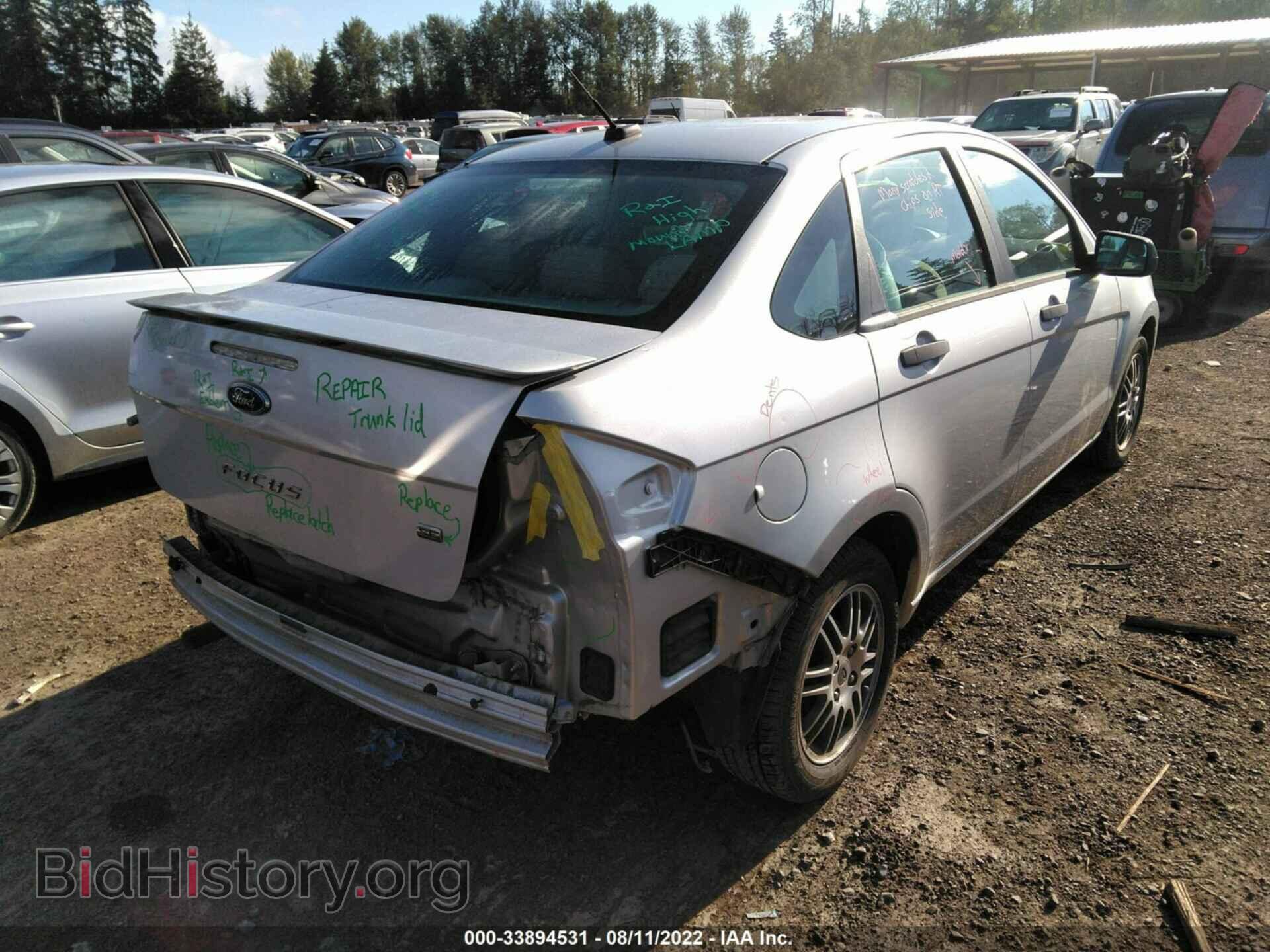 2011 FORD FOCUS - VIN: 1FAHP3FN2BW124473 - Фото 4