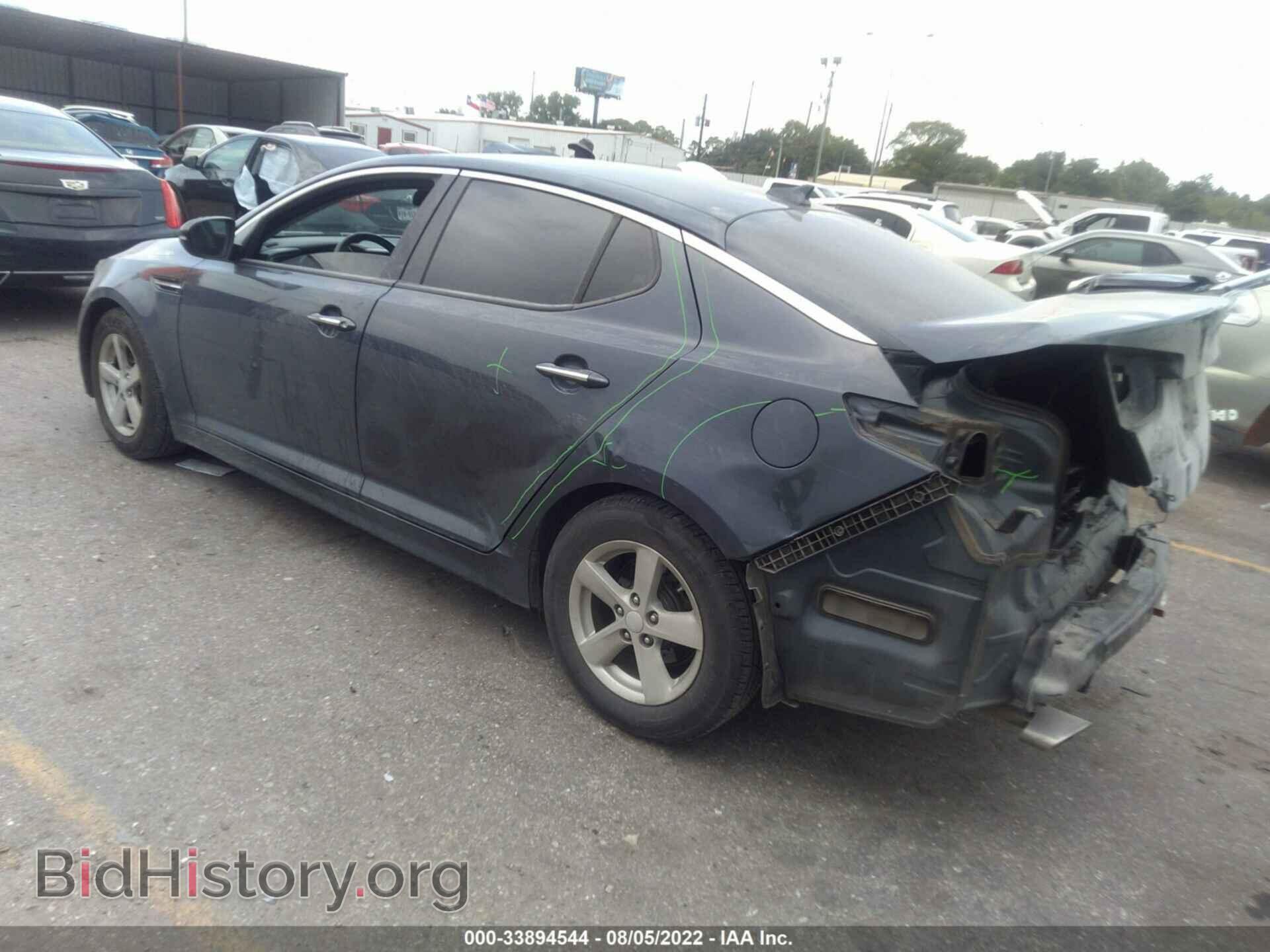 2015 KIA OPTIMA - VIN: KNAGM4A75F5597922 - Фото 3