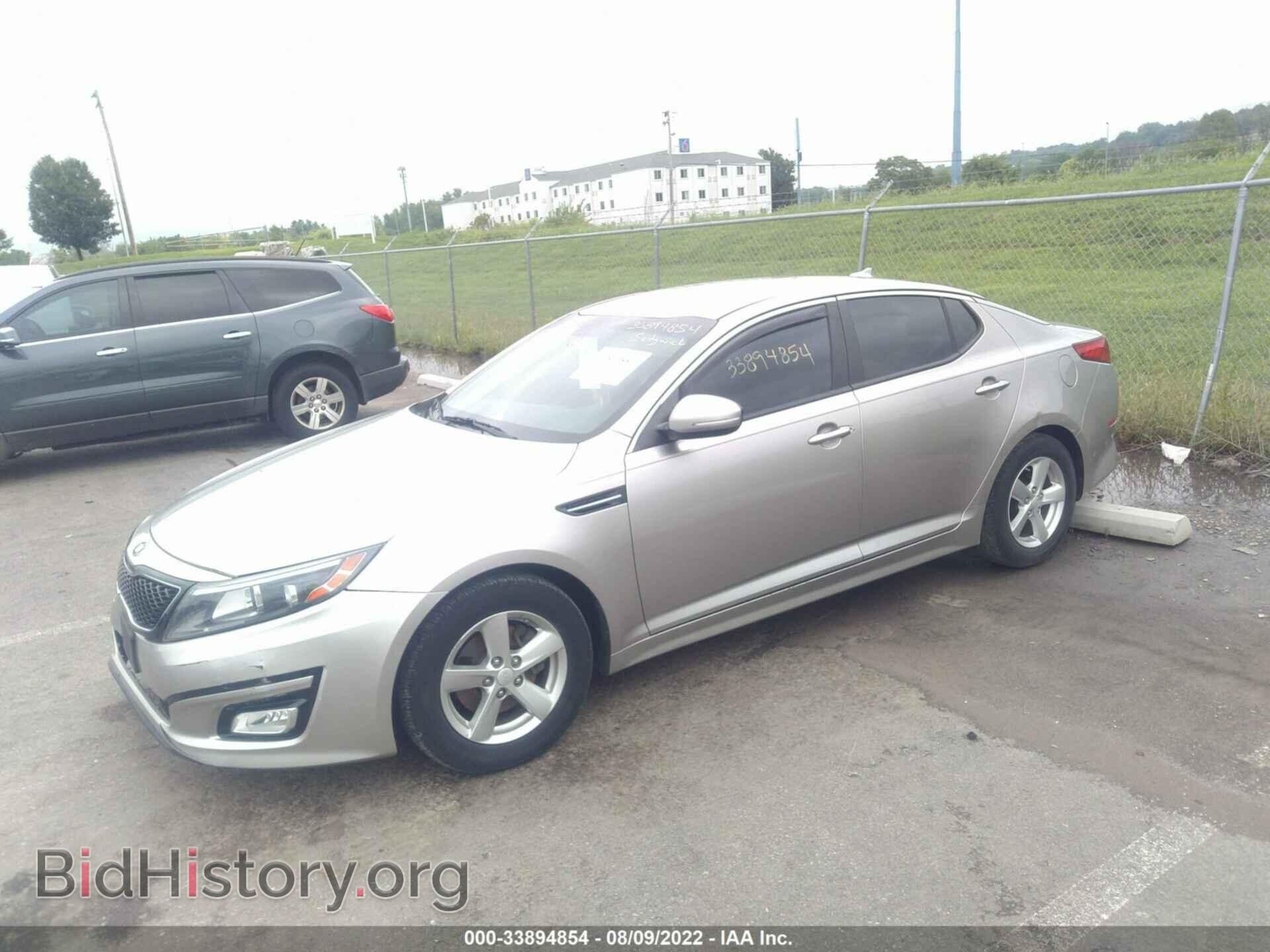 2015 KIA OPTIMA - VIN: KNAGM4A79F5547704 - Photo 2