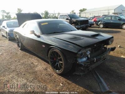2012 Dodge CHALLENGER SRT8 392, черный — VIN 2C3CDYCJ1CH158548, IAAI