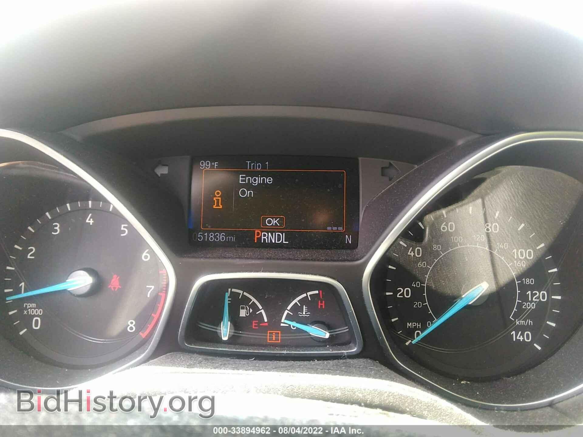 2016 FORD FOCUS - VIN: 1FADP3F22GL303125 - Фото 7