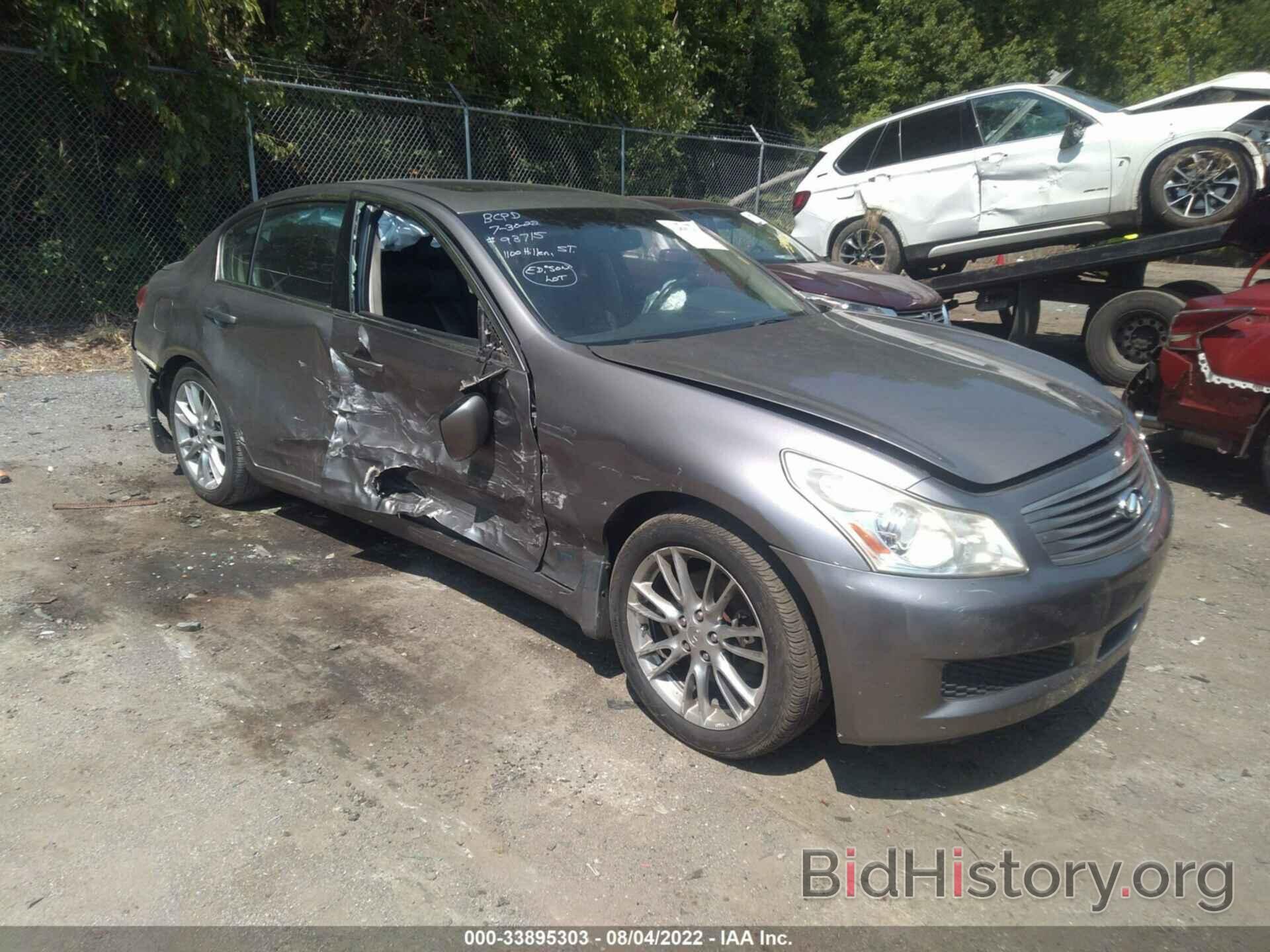 Photo JNKBV61FX8M275815 - INFINITI G35 SEDAN 2008