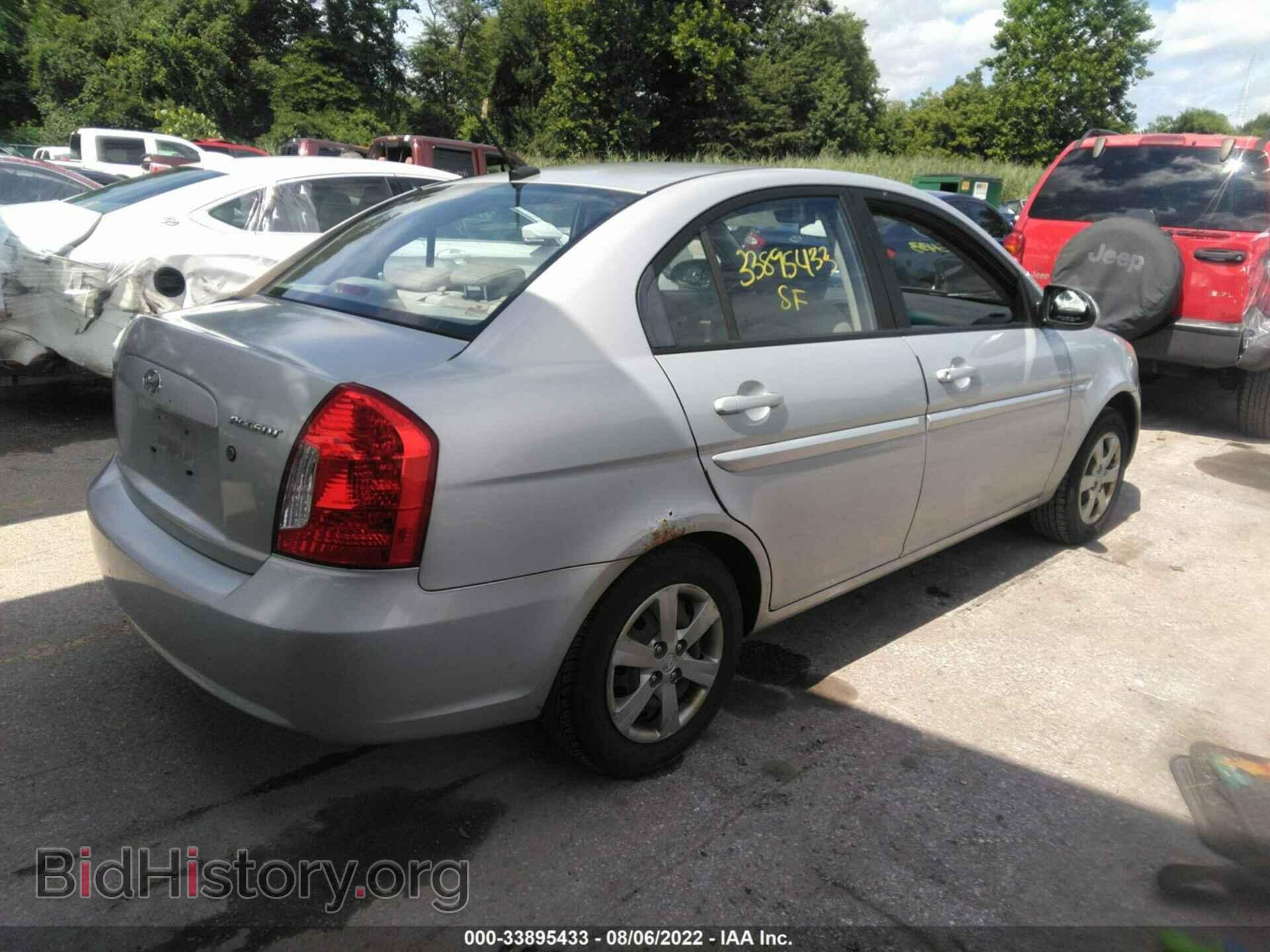 2009 HYUNDAI ACCENT - VIN: KMHCN46C19U323885 - Фото 4