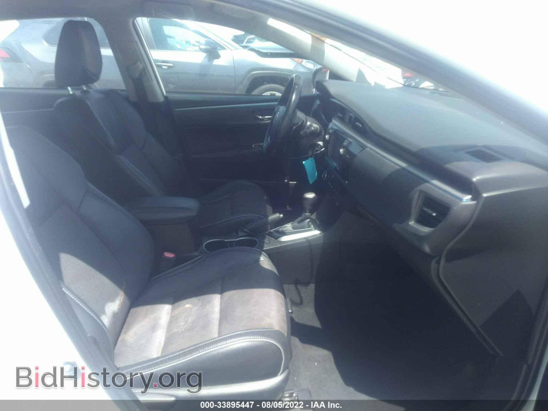2014 TOYOTA COROLLA - VIN: 5YFBURHEXEP144749 - Фото 5