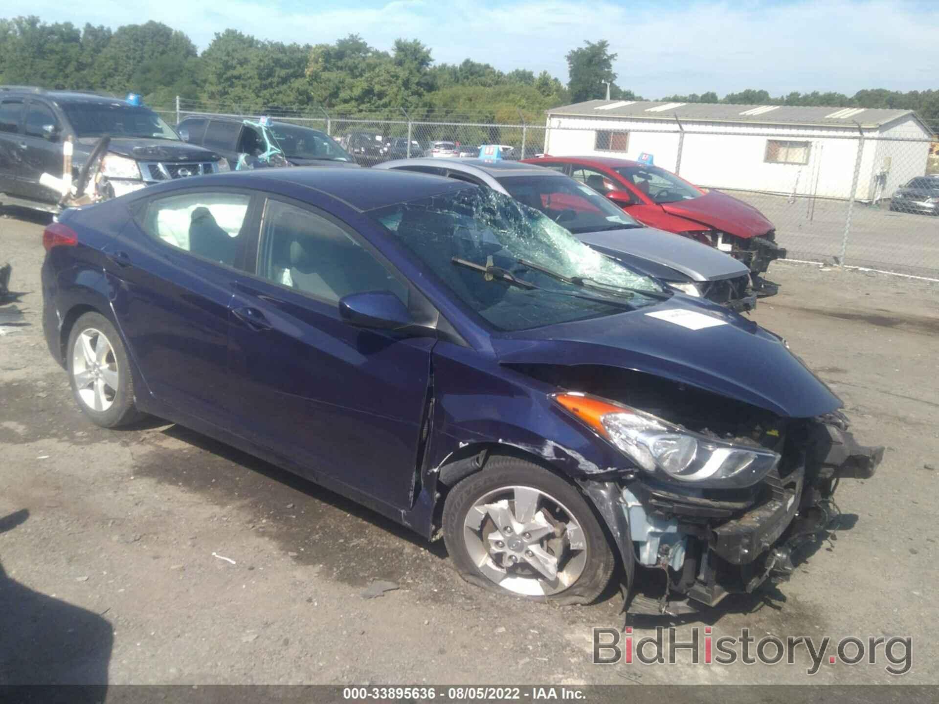 Photo 5NPDH4AE3DH316481 - HYUNDAI ELANTRA 2013