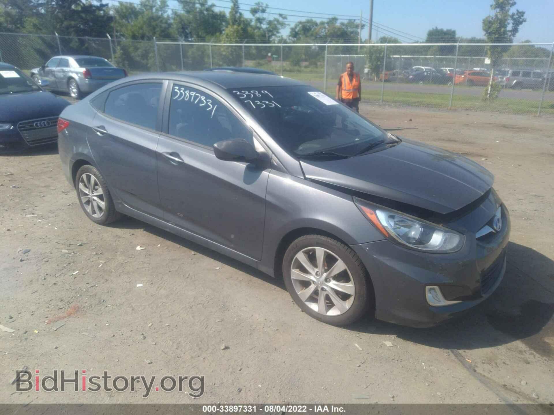 Фотография KMHCU4AE3CU042187 - HYUNDAI ACCENT 2012