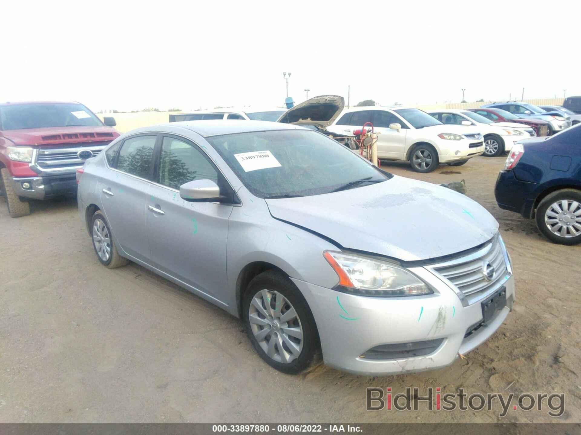 Photo 3N1AB7AP1DL688881 - NISSAN SENTRA 2013