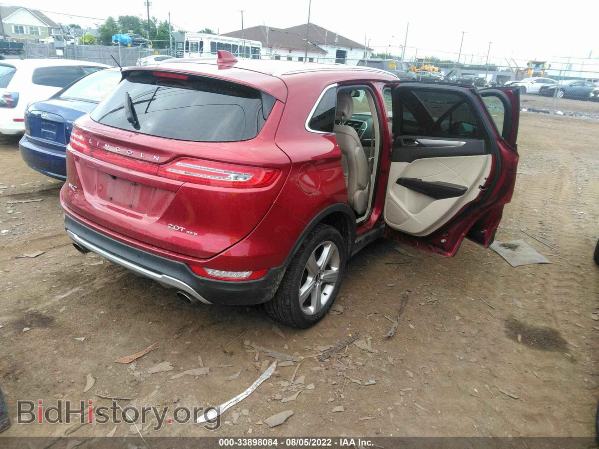 2017 LINCOLN MKC - VIN: 5LMCJ1D92HUL55807 - Фото 4