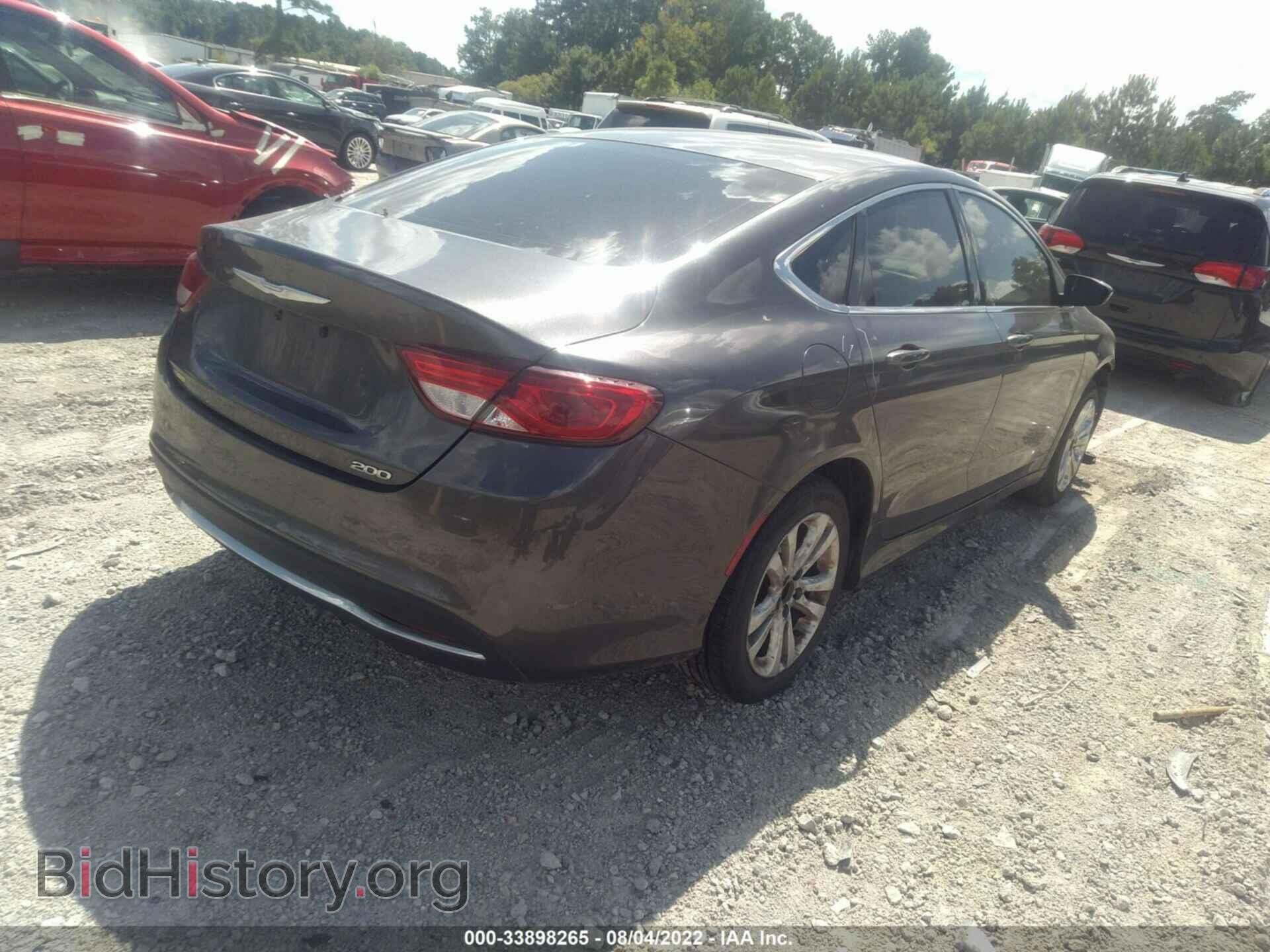2015 CHRYSLER 200 - VIN: 1C3CCCAB7FN684826 - Фото 4