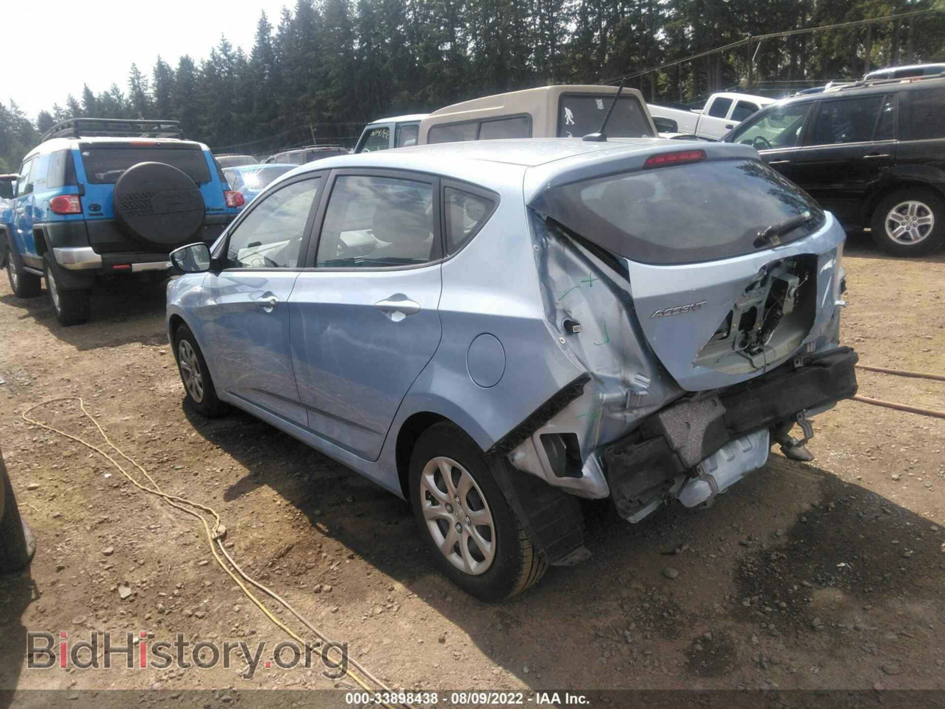 2014 HYUNDAI ACCENT - VIN: KMHCT5AE1EU183058 - Фото 3