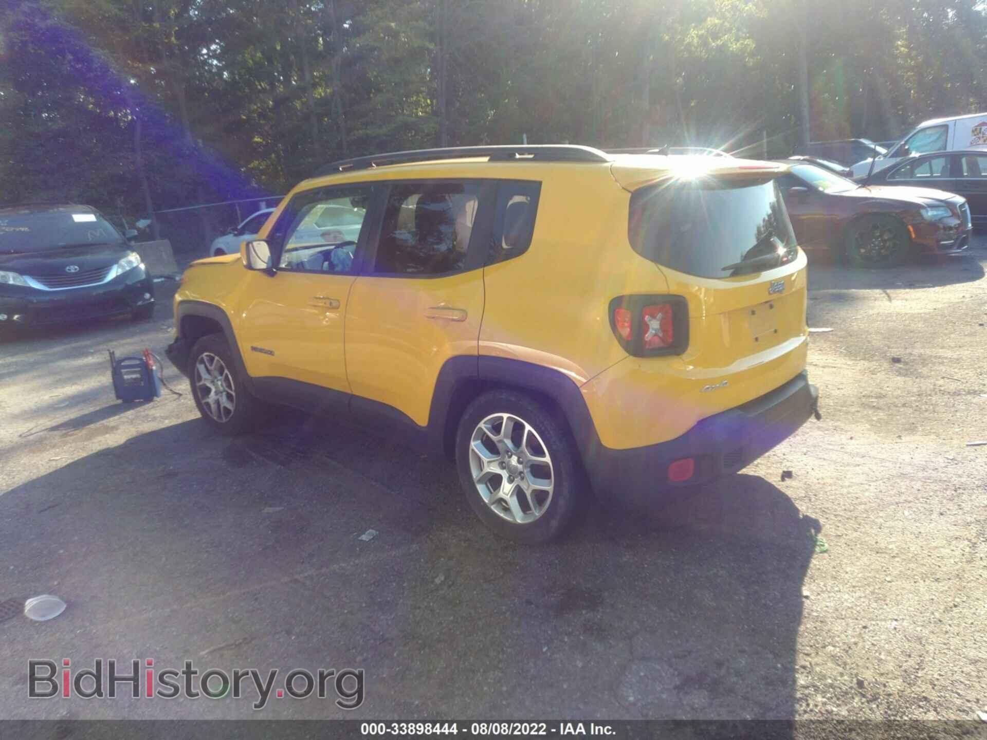 2016 JEEP RENEGADE - VIN: ZACCJBBTXGPC80477 - Фото 3