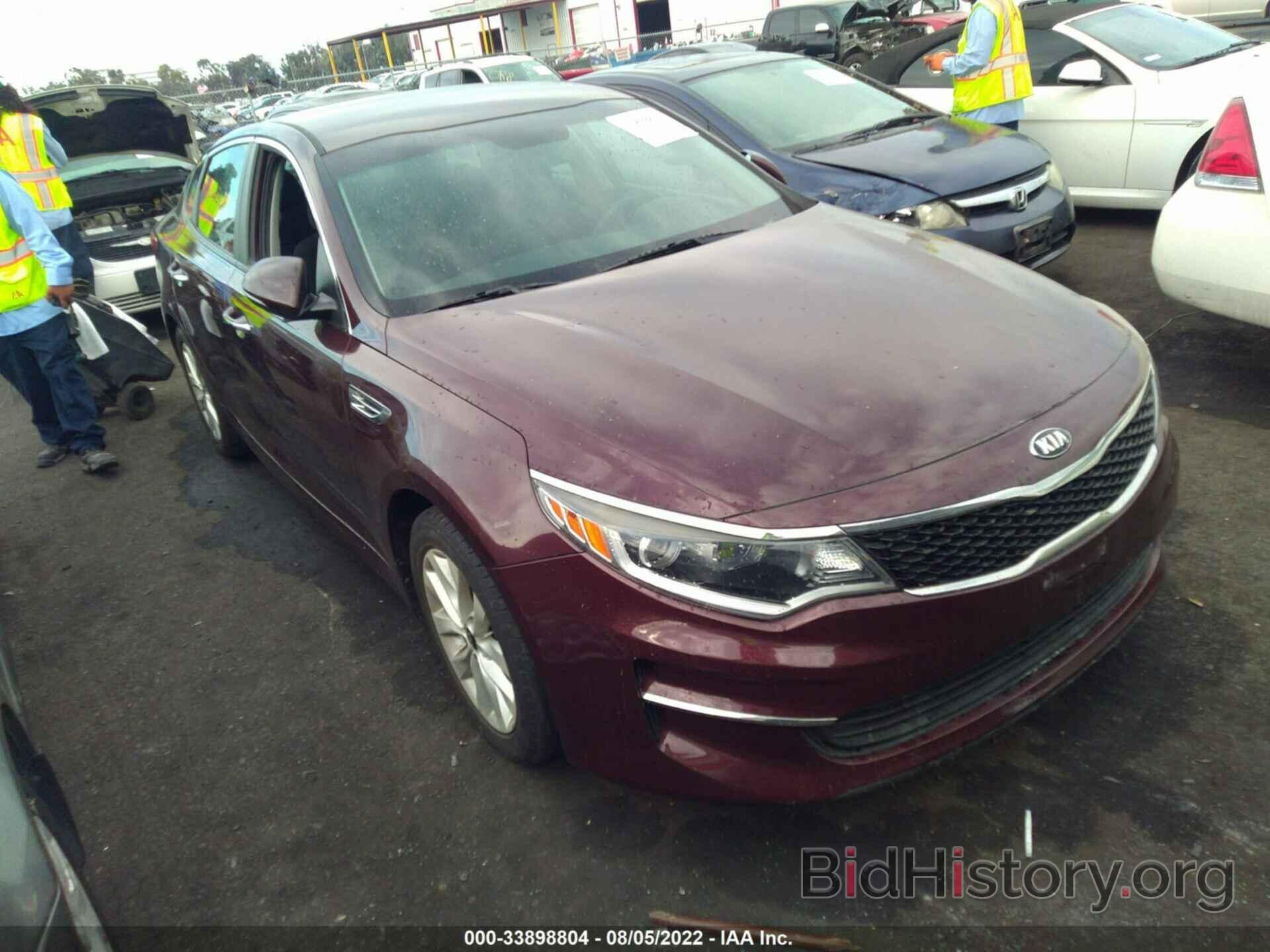 Photo 5XXGT4L34GG001938 - KIA OPTIMA 2016