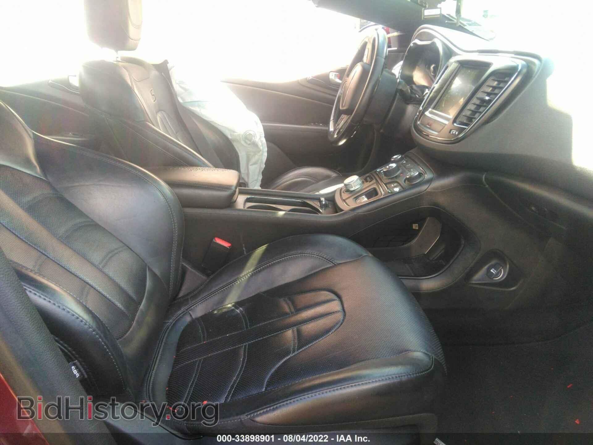 2016 CHRYSLER 200 - VIN: 1C3CCCBG5GN103898 - Фото 5