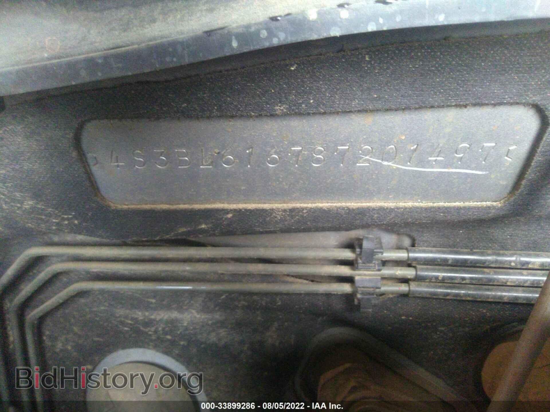 2008 SUBARU LEGACY - VIN: 4S3BL616787201497 - Фото 9