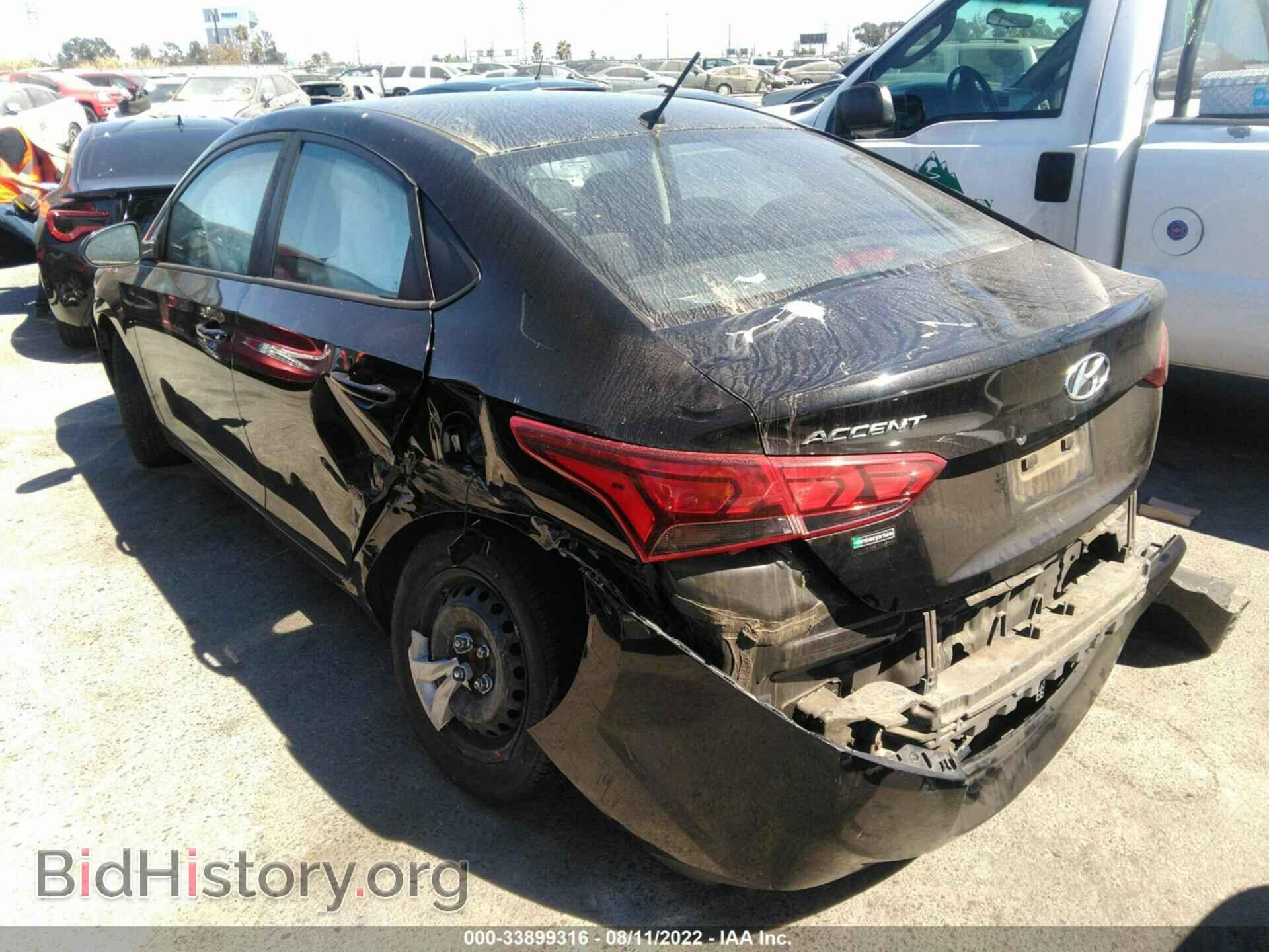 2019 HYUNDAI ACCENT - VIN: 3KPC24A39KE073661 - Фото 3
